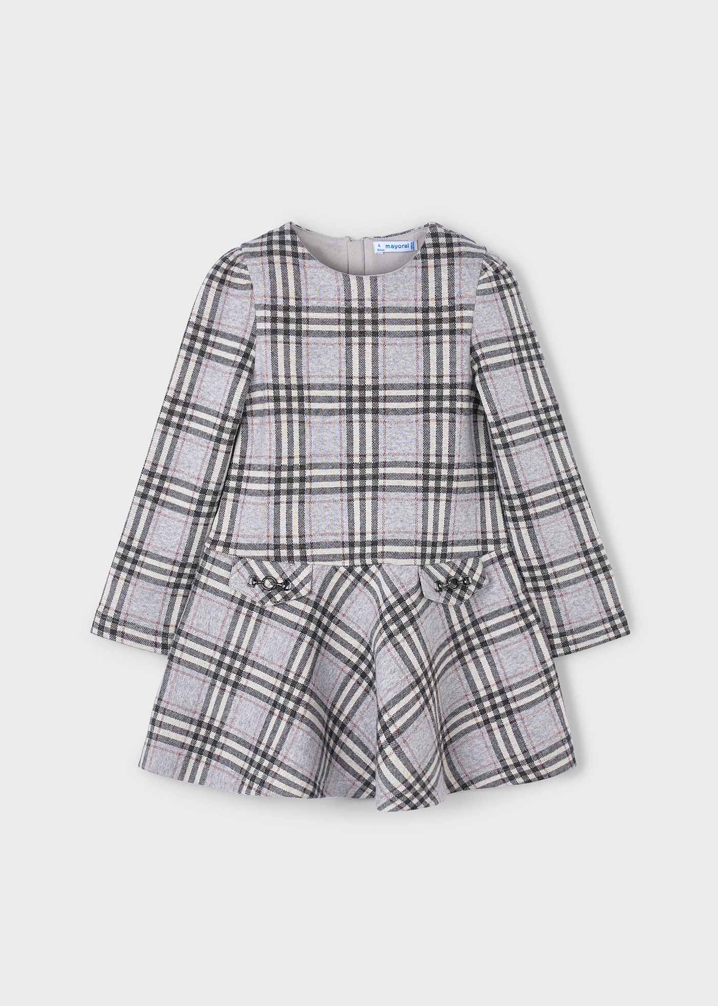 Girls check dress