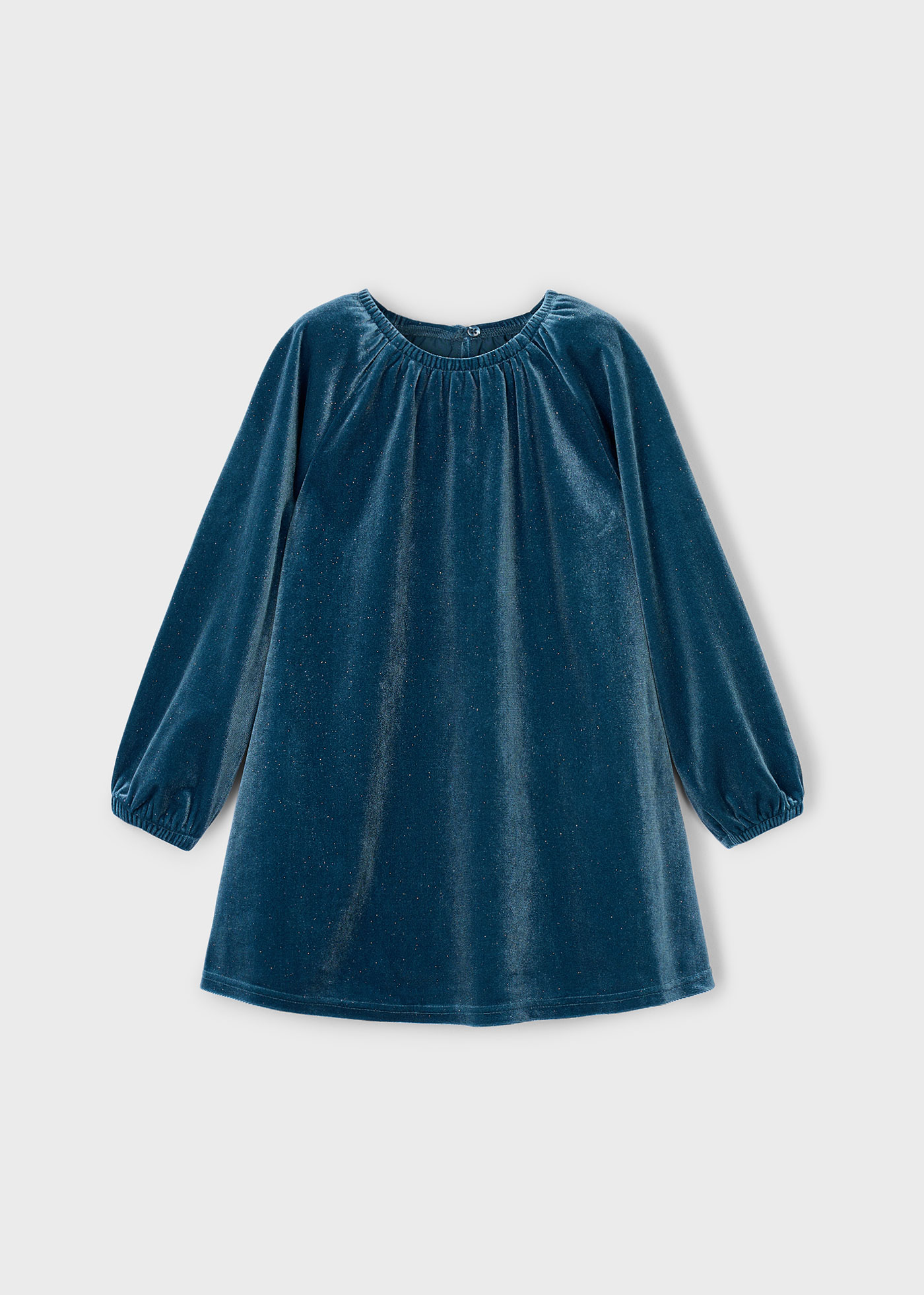 Robe en velours brillant fille