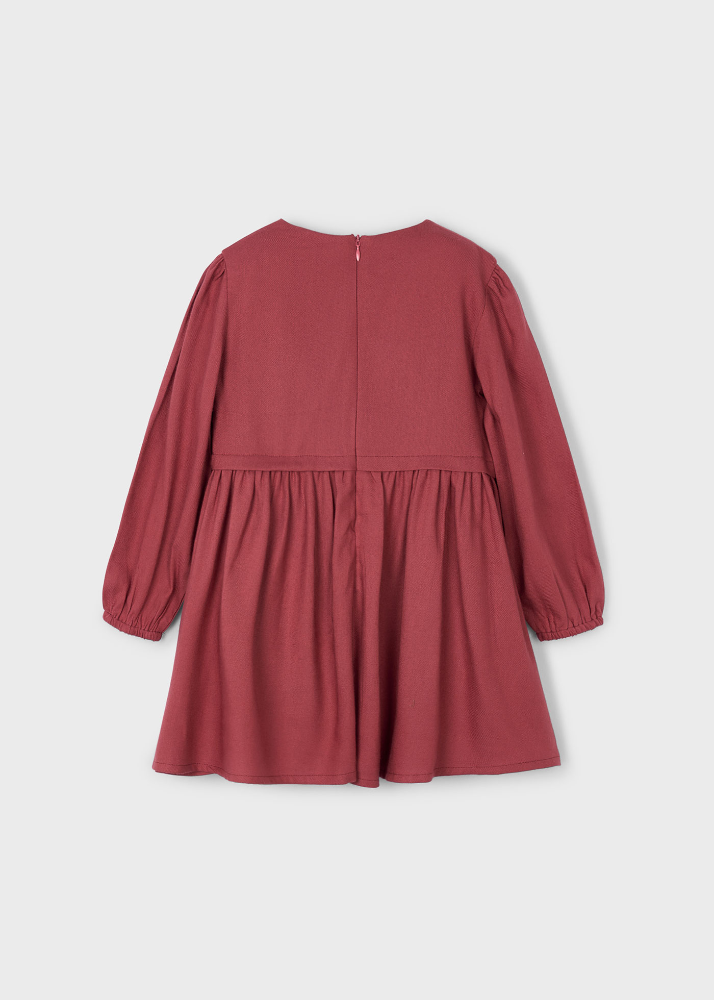 Kleid Stickdetails Mädchen