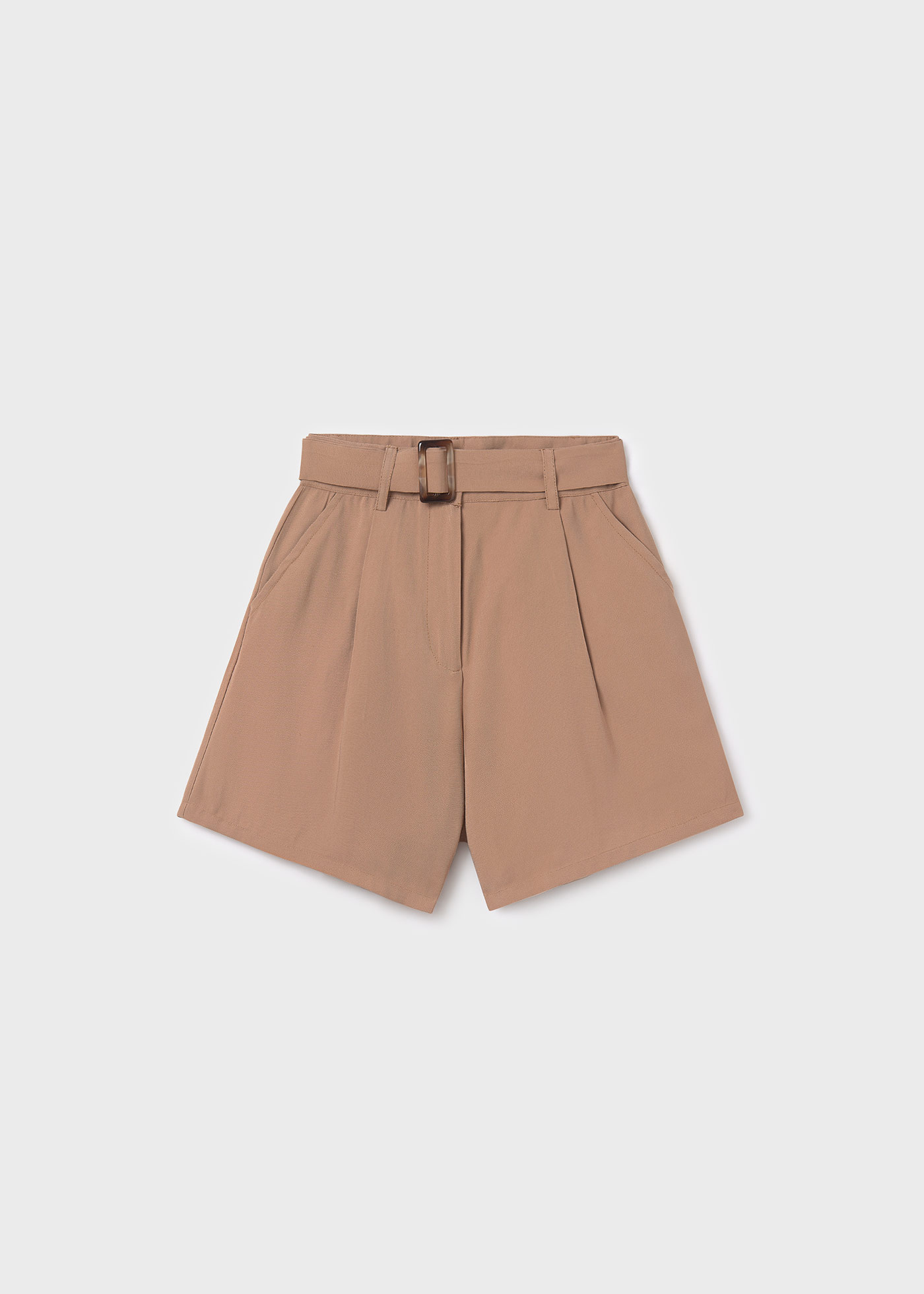 Girls shorts with belt