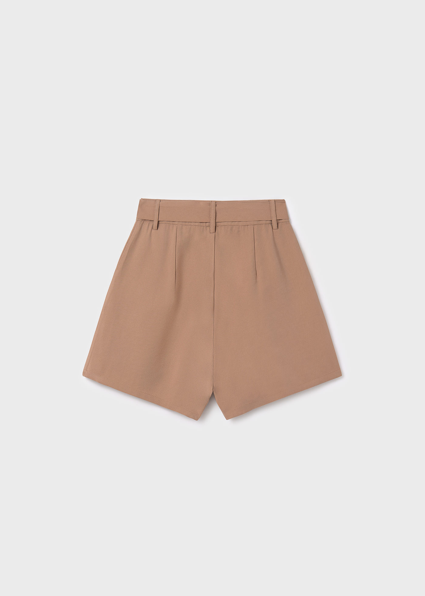 Girls shorts with belt