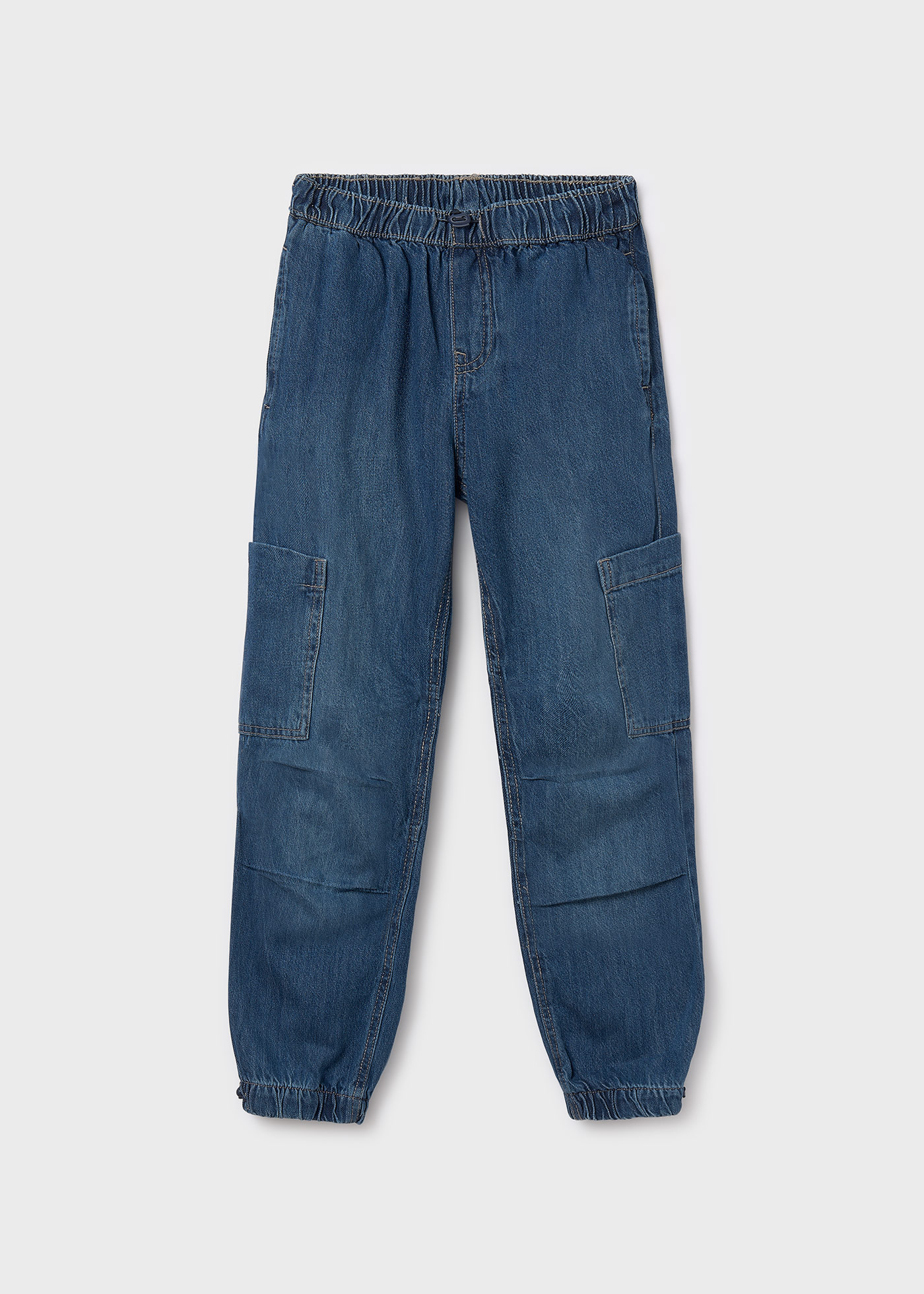 Unisex Cargo Denim Joggers