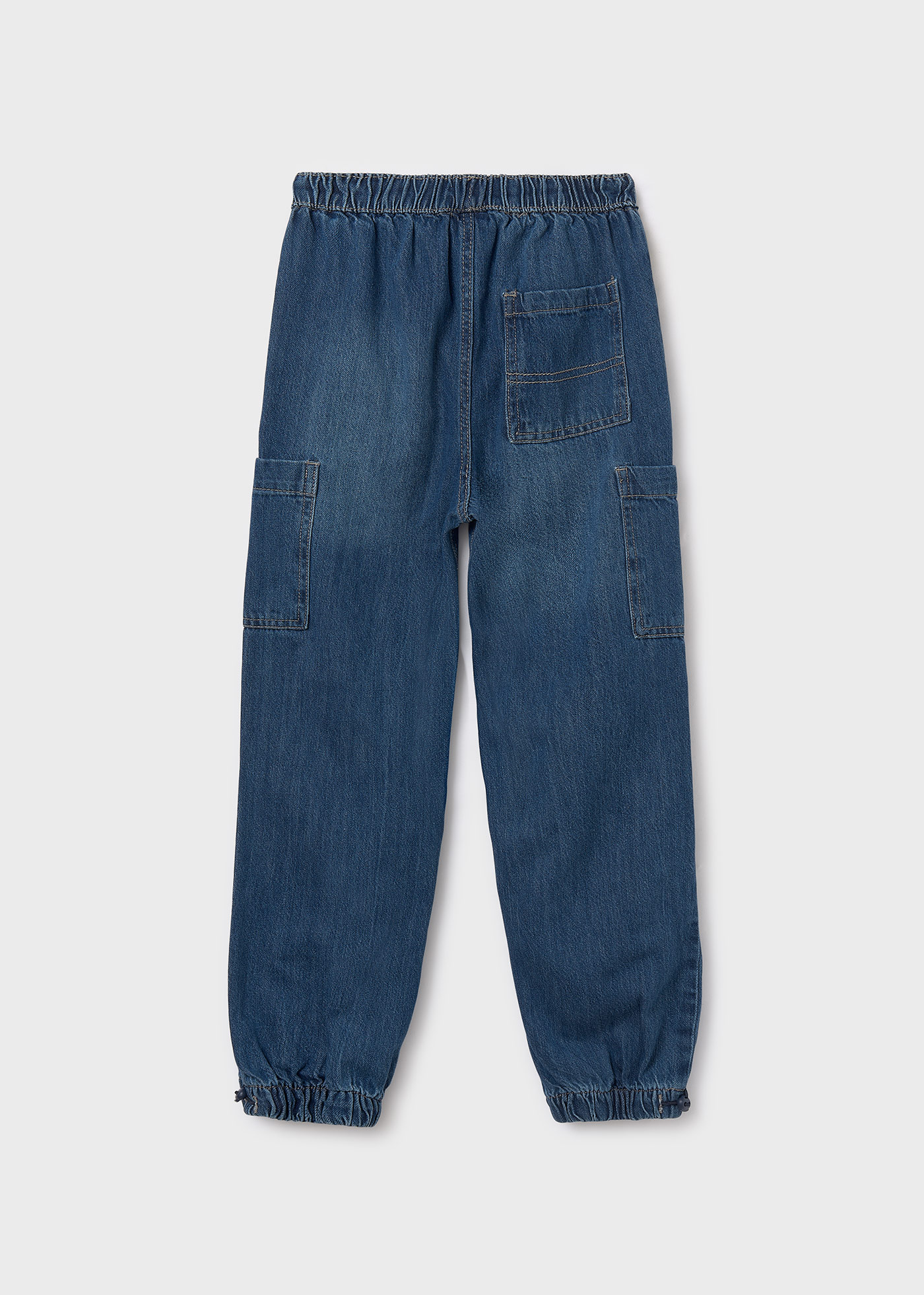 Unisex Cargo Denim Joggers