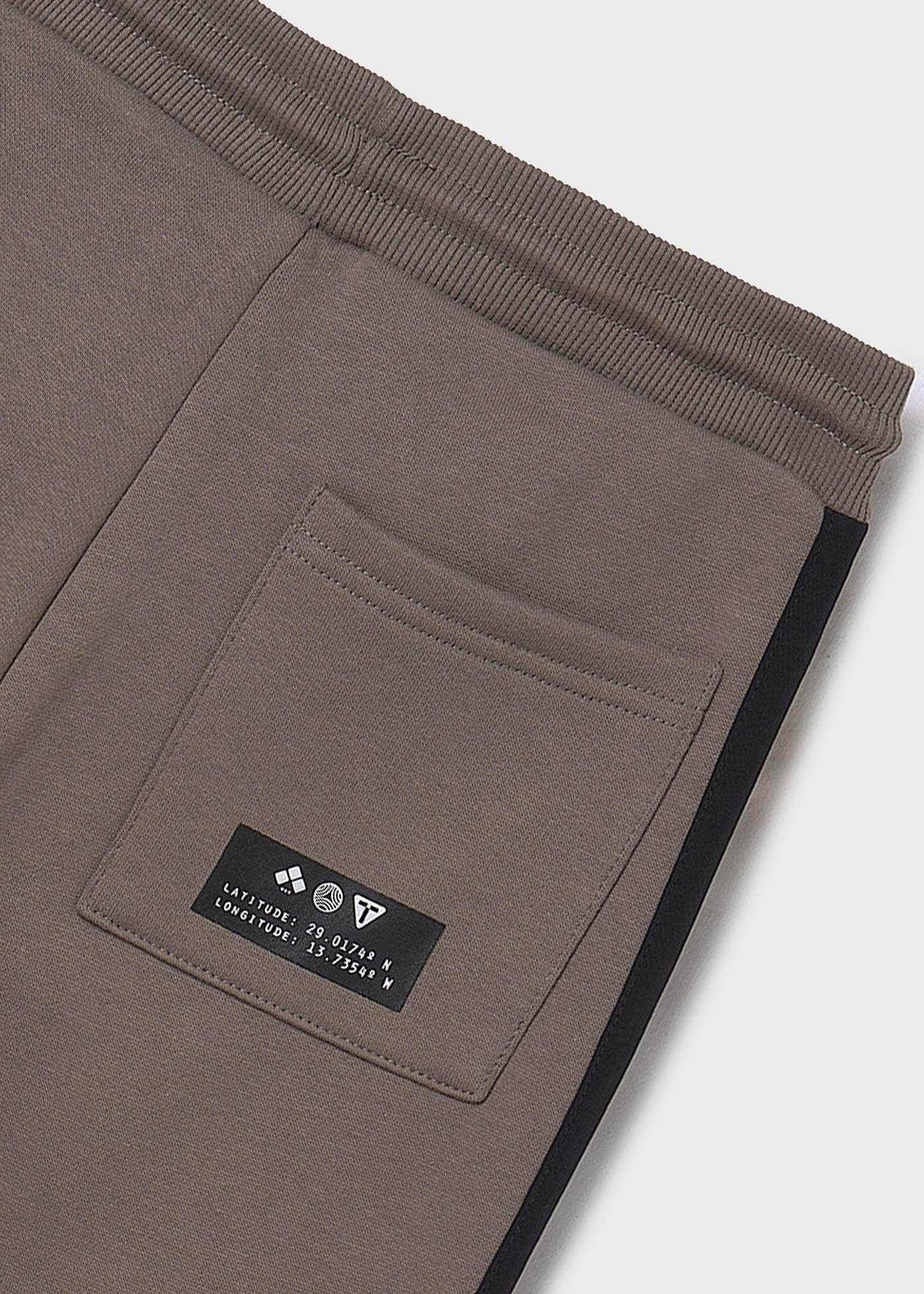 Calças fato de treino contrastes rapaz