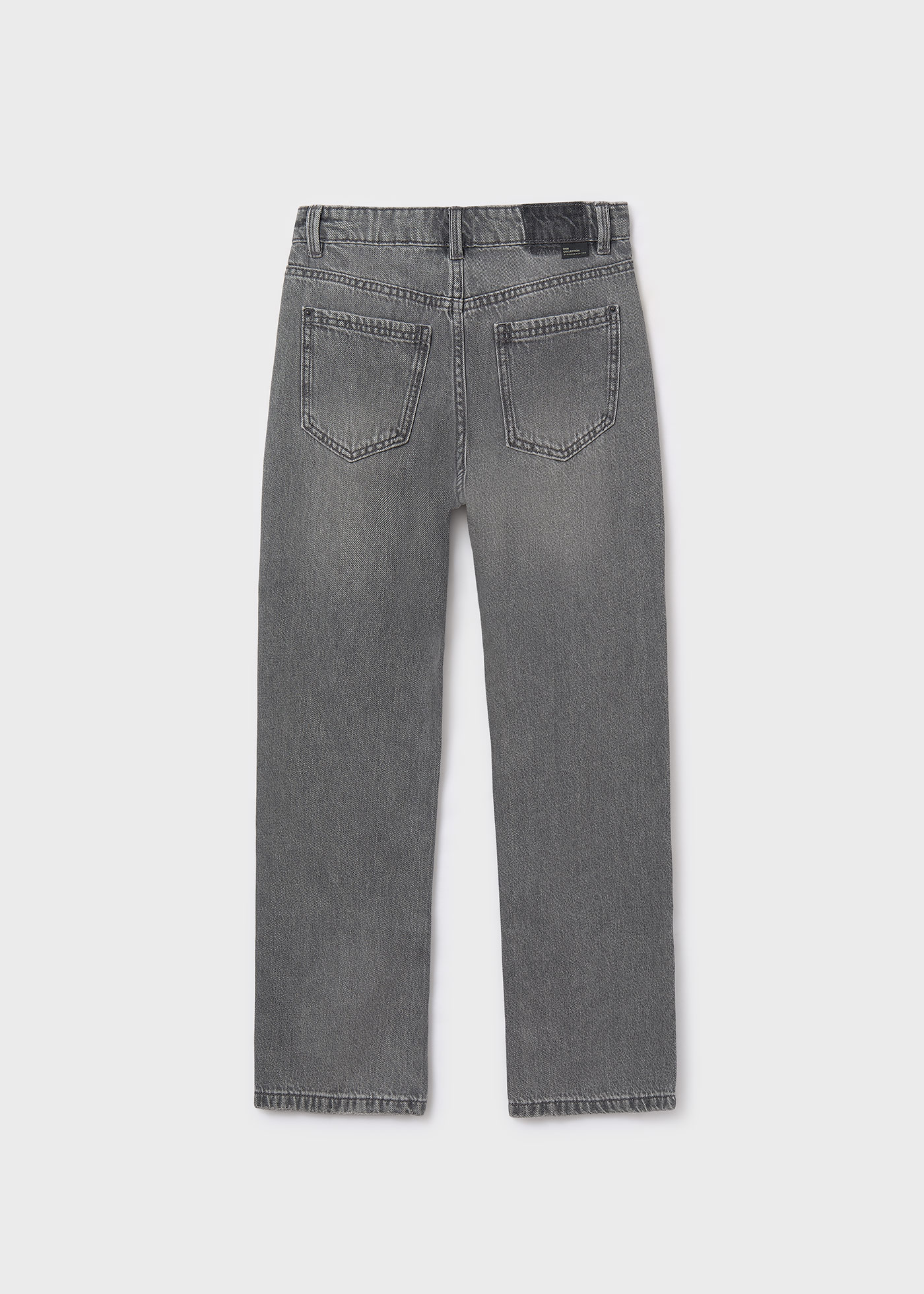 Pantalon large en denim fille