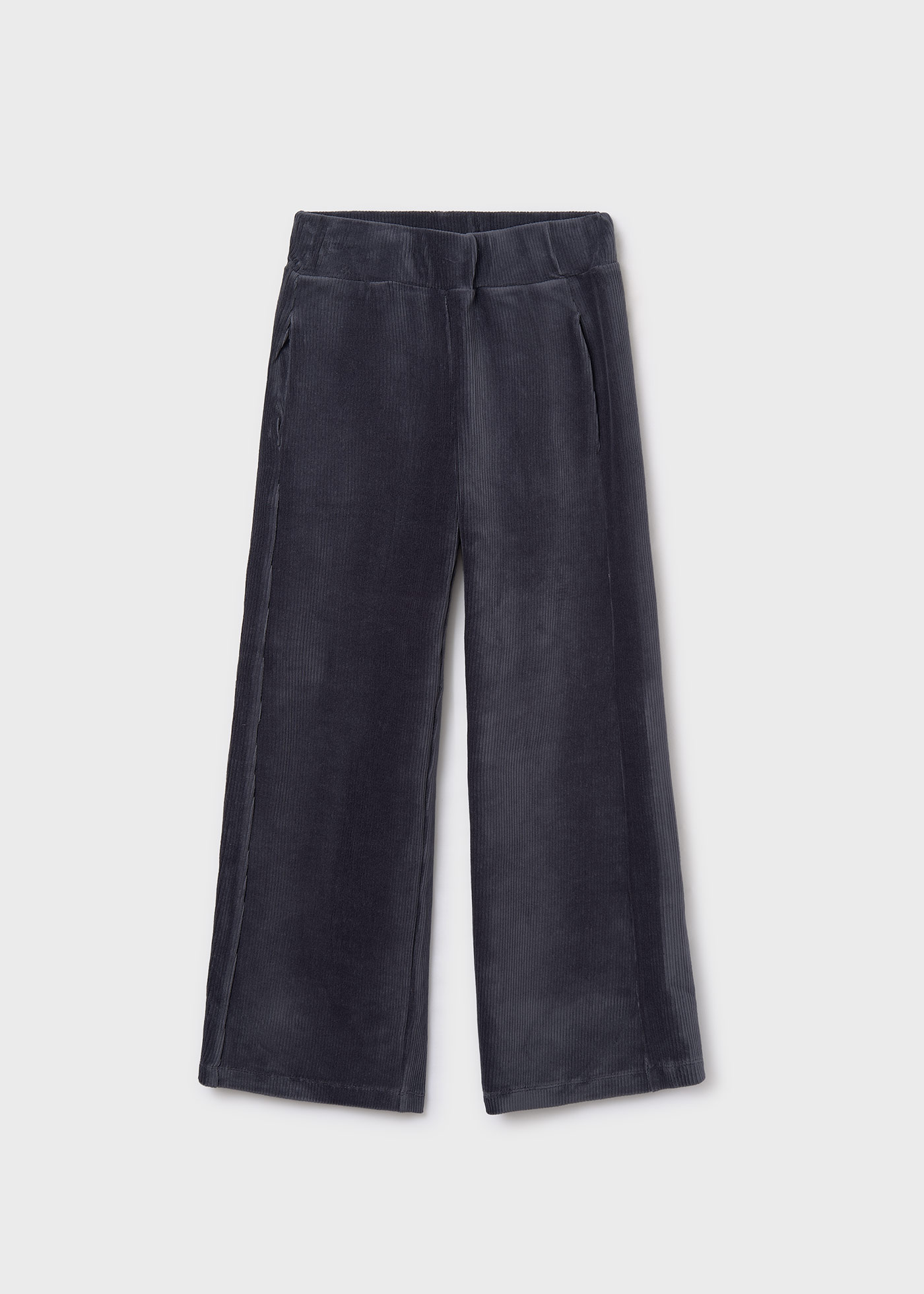 Girls corduroy knitted trousers