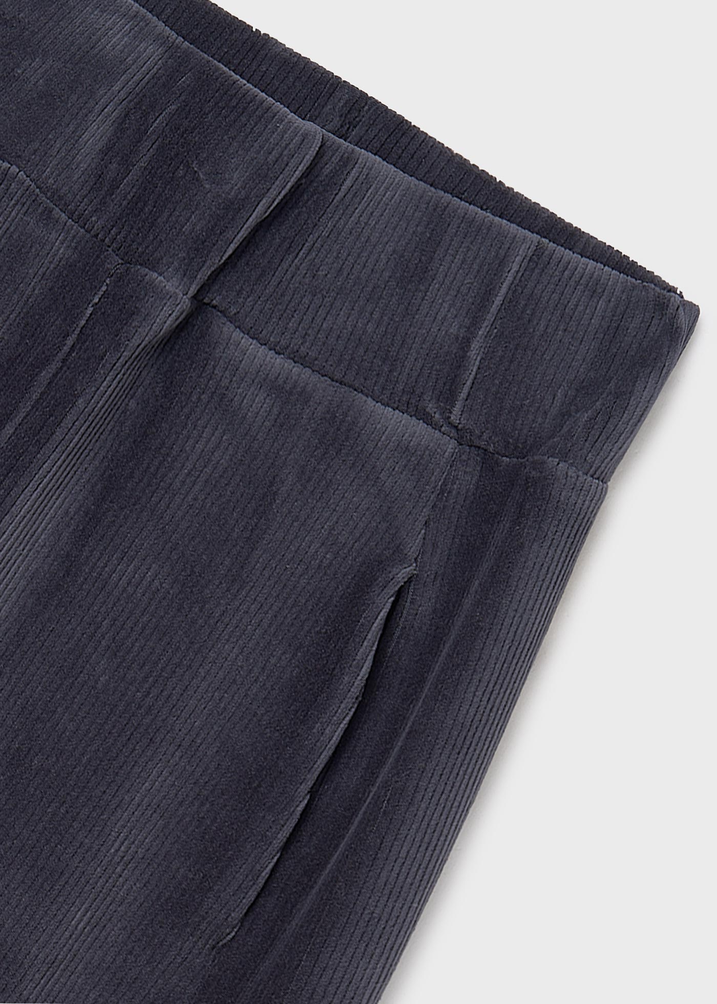Girls corduroy knitted trousers