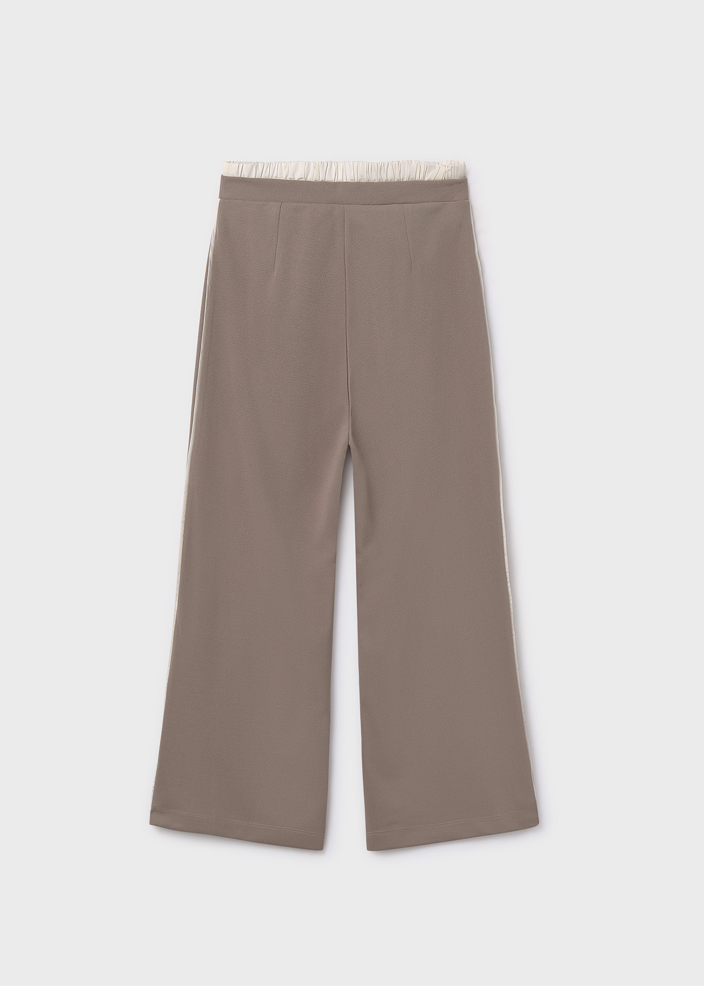 Girls double waisted trousers