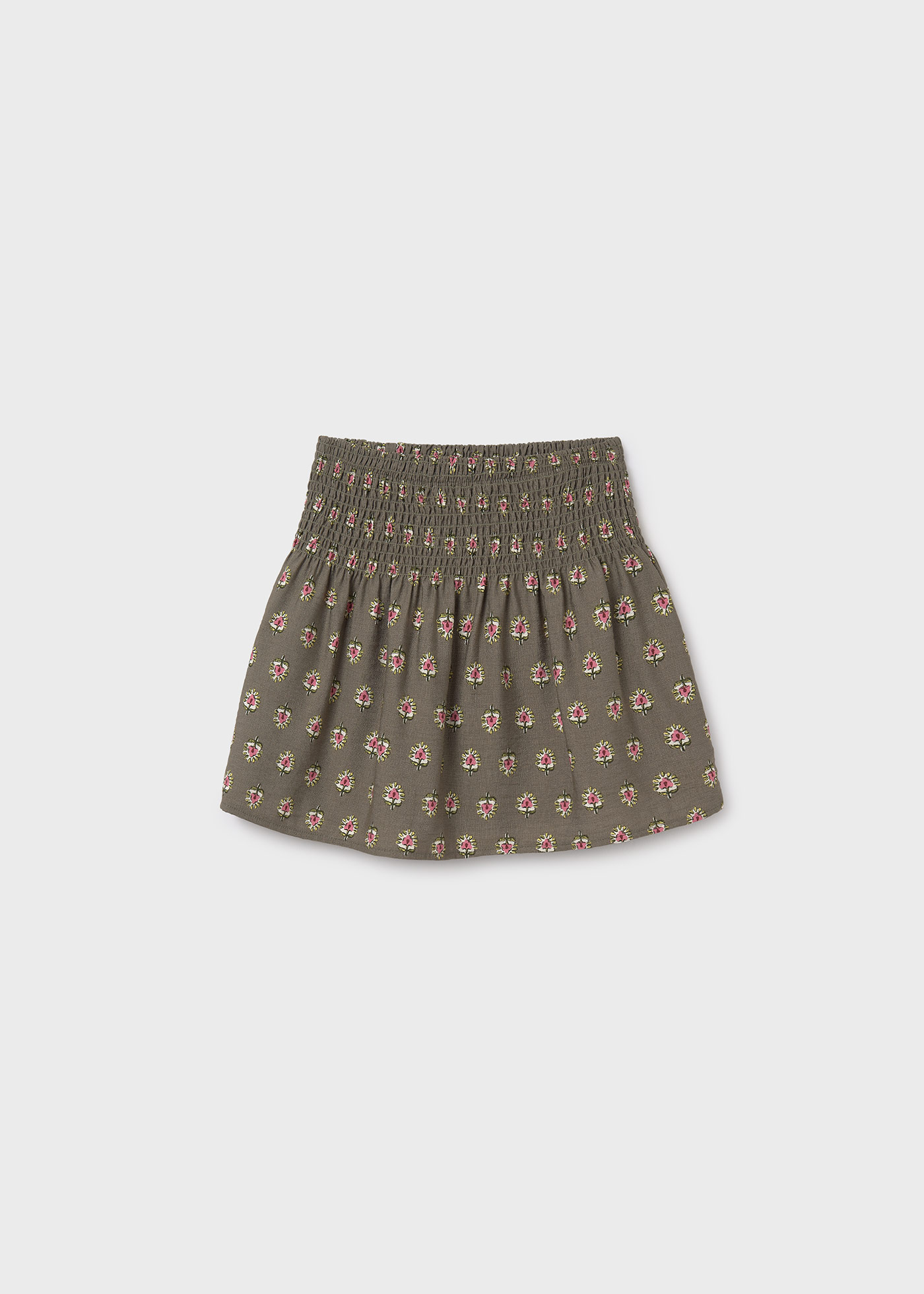 Falda estampada chica