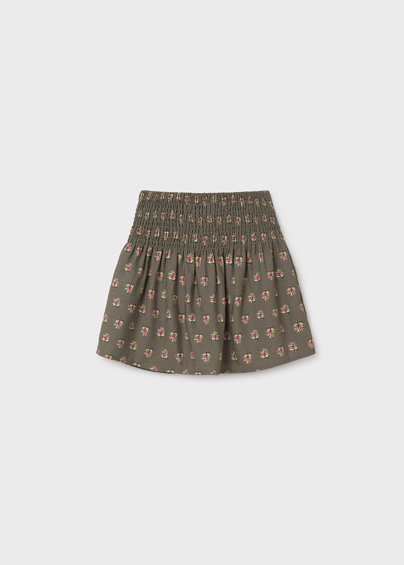 Falda estampada chica
