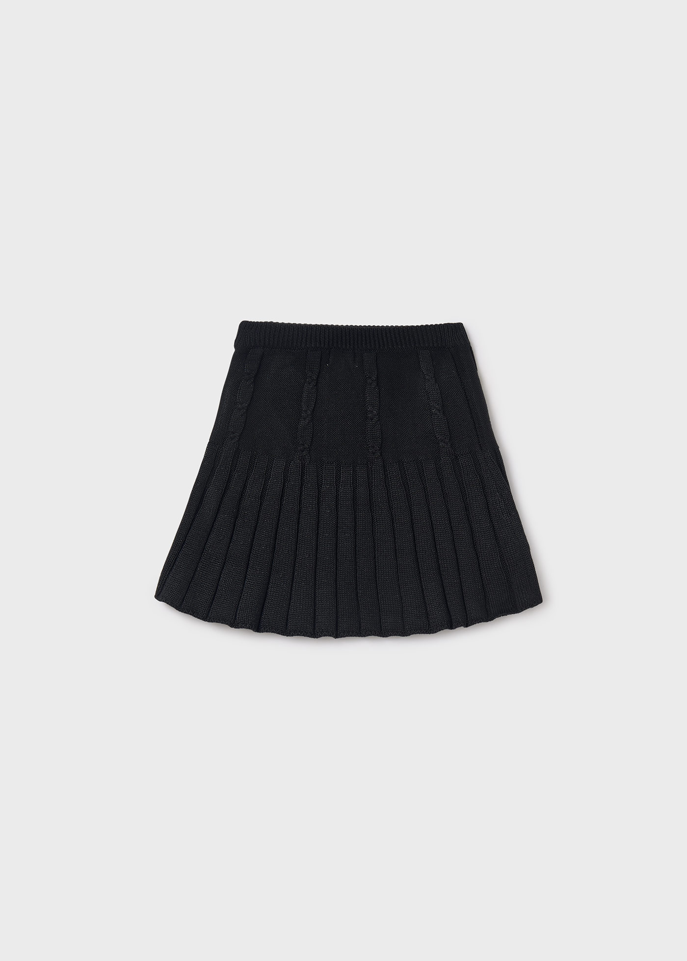 Girls braided knit skirt