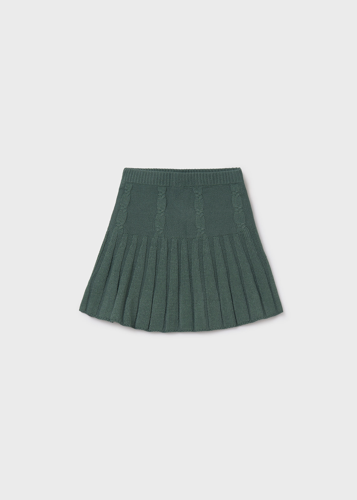 Girls braided knit skirt
