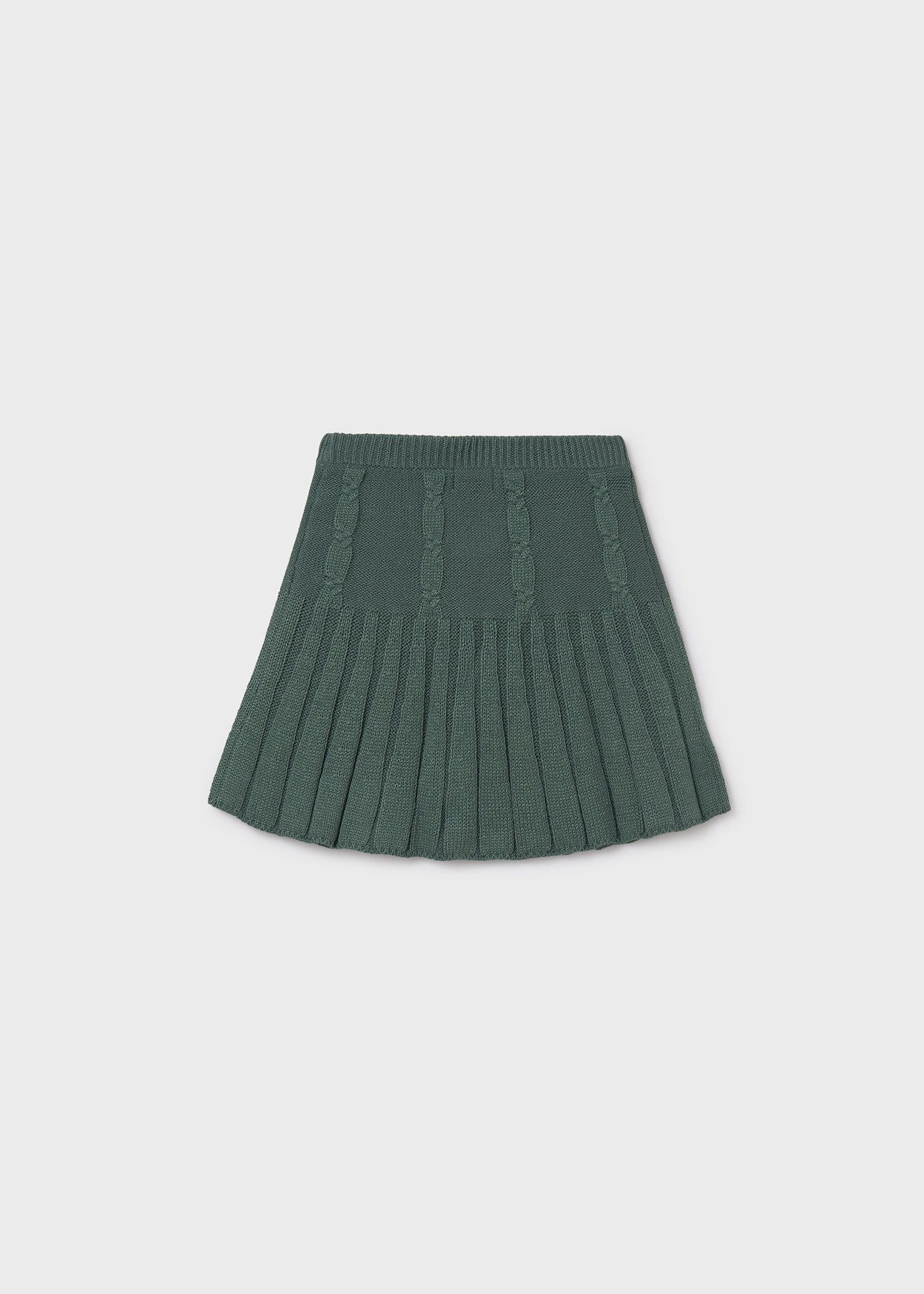 Girls braided knit skirt
