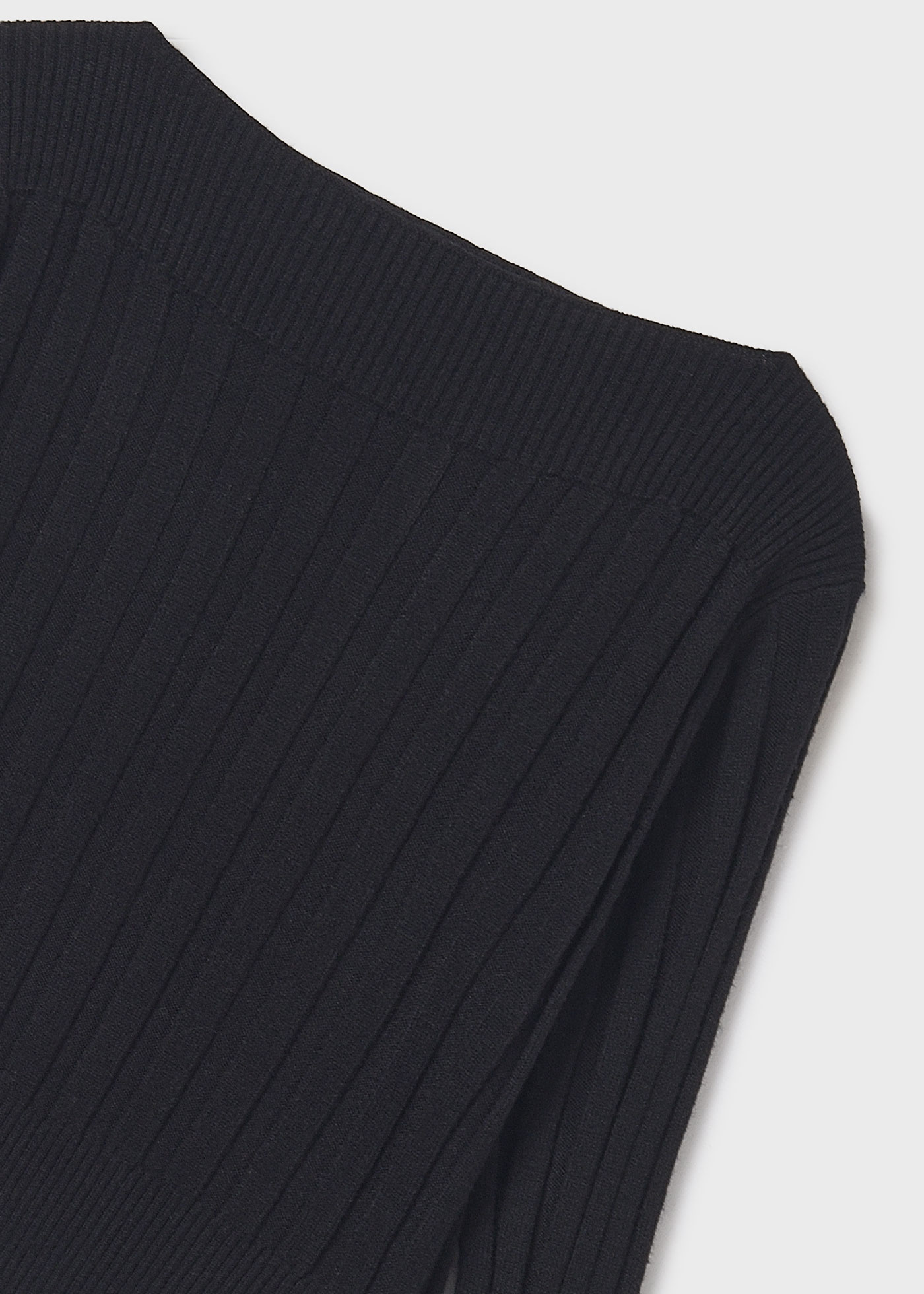 Girls detailed rib knit jumper