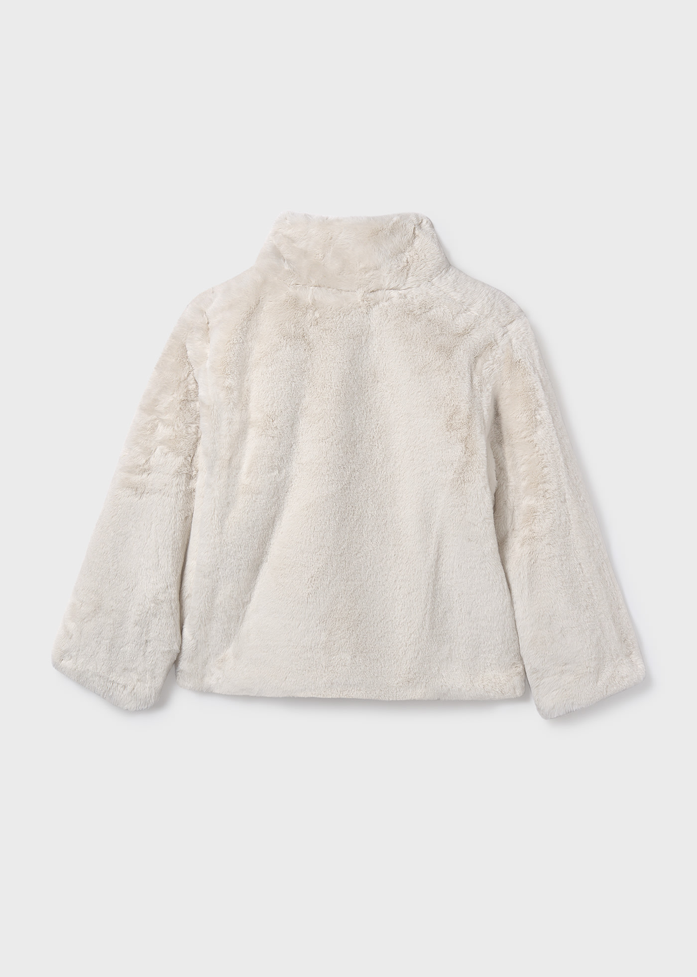 Manteau fourré fille