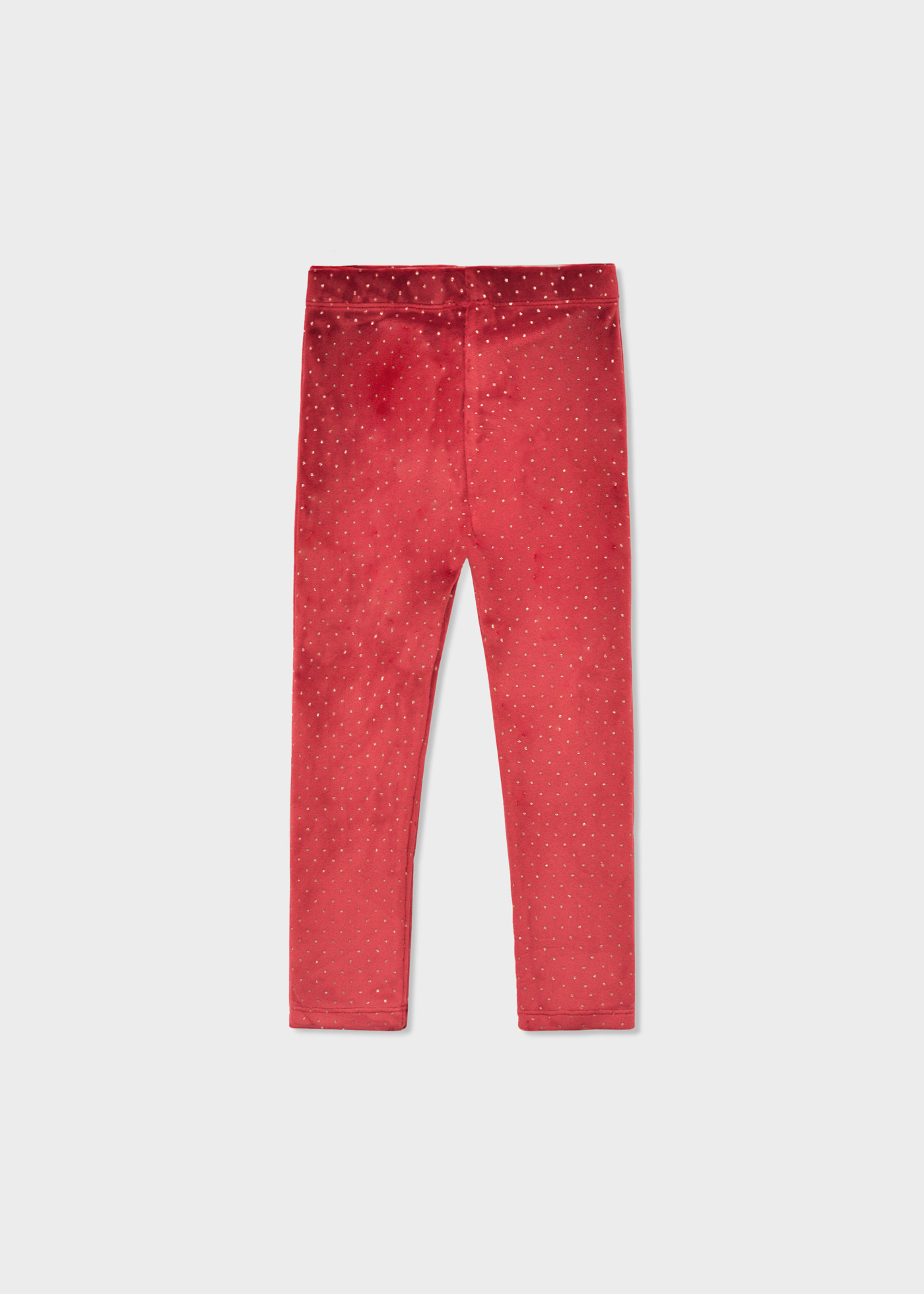 Girls velvet leggings