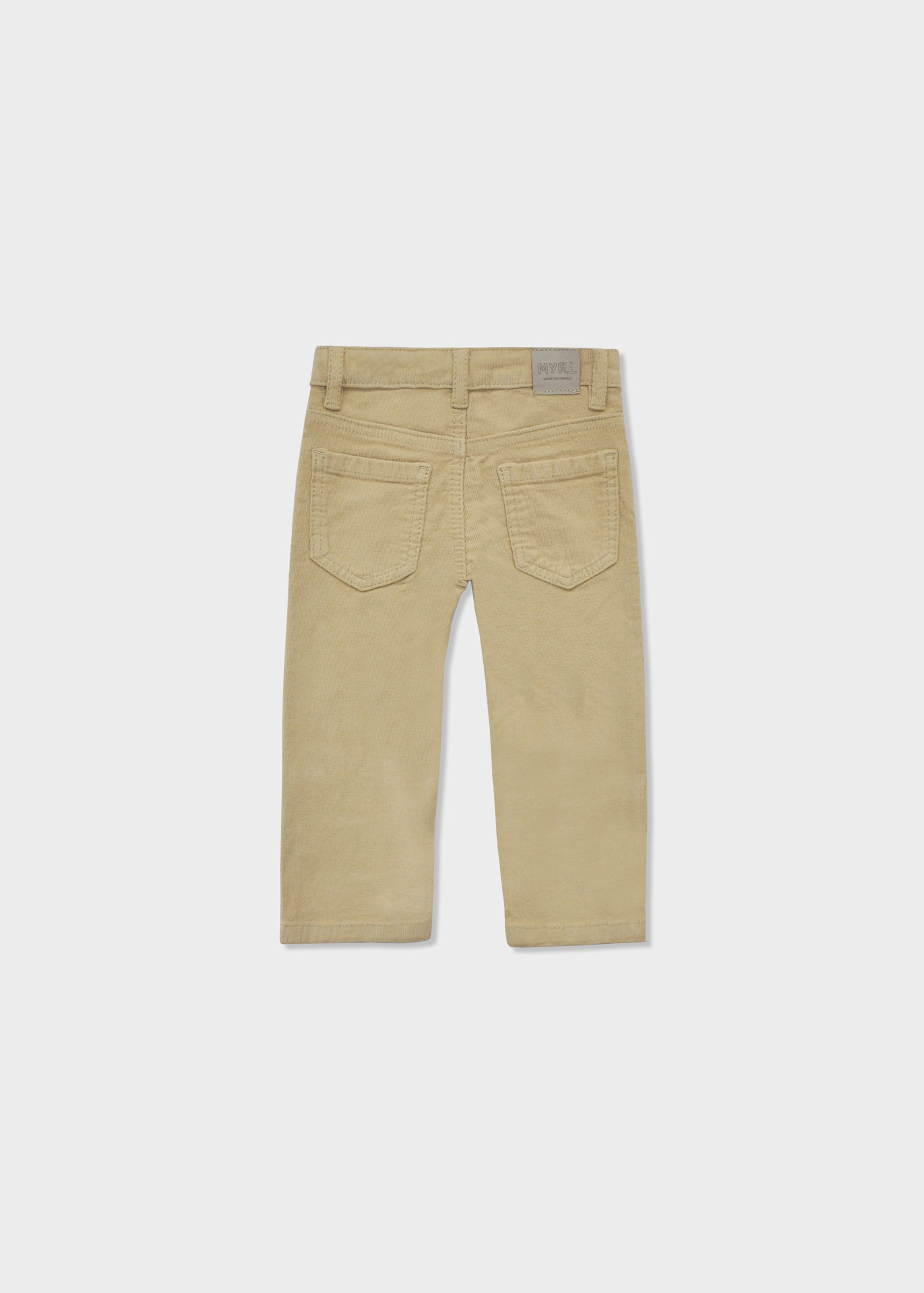 Pantalón pana recto básico bebé