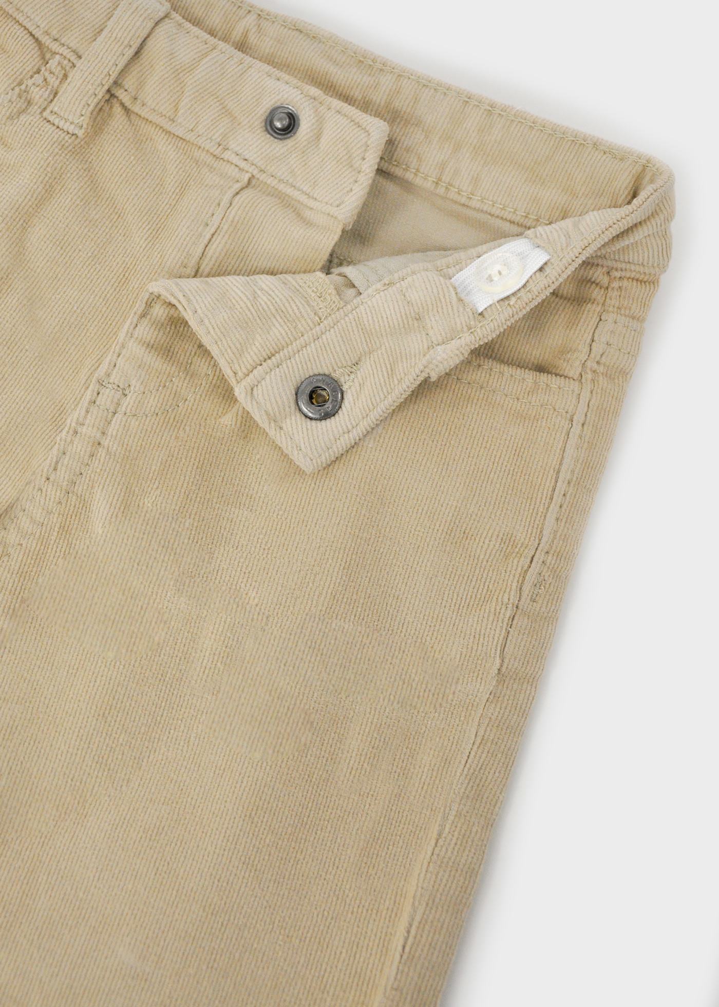 Pantalón pana recto básico bebé