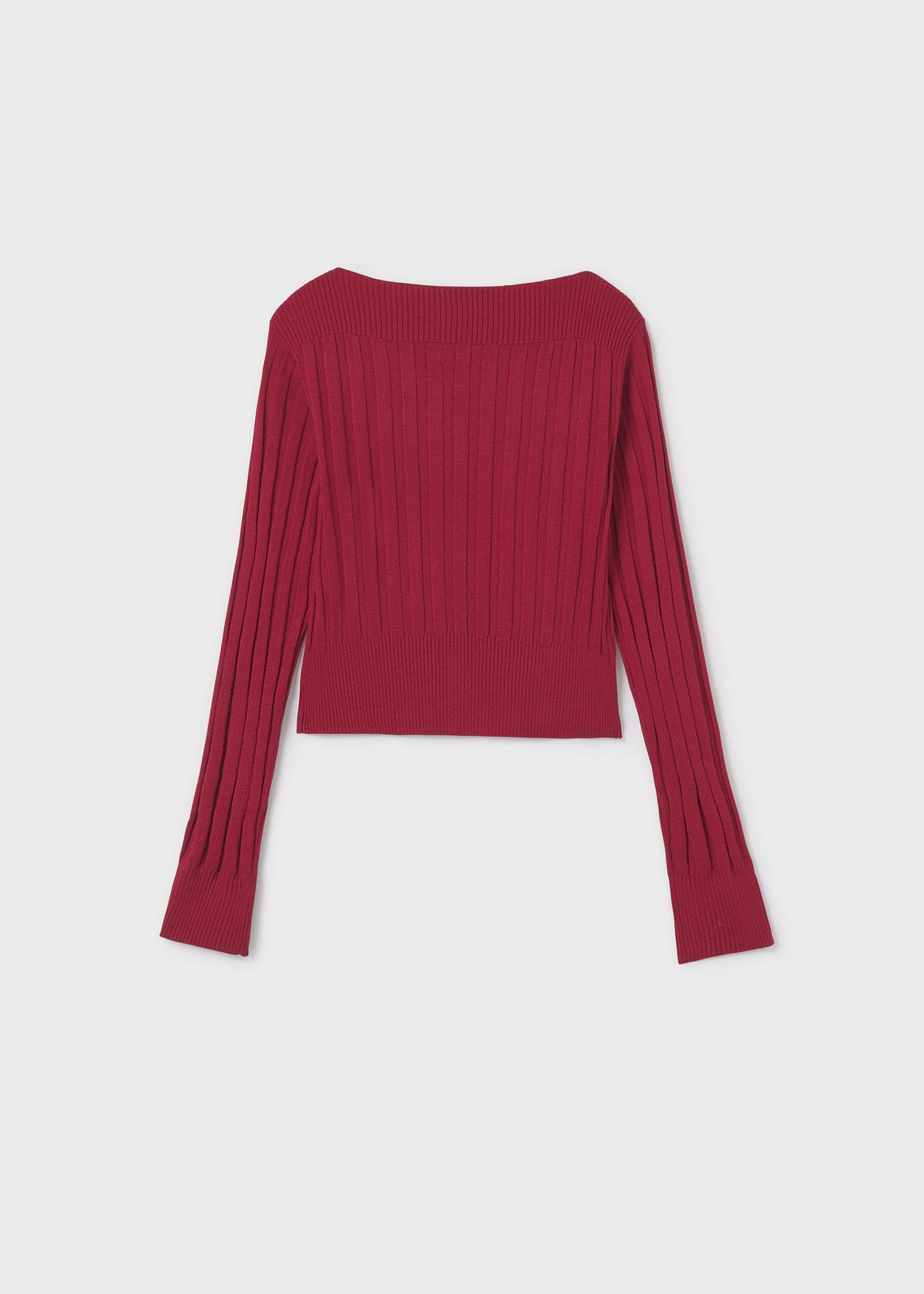 Girls detailed rib knit jumper
