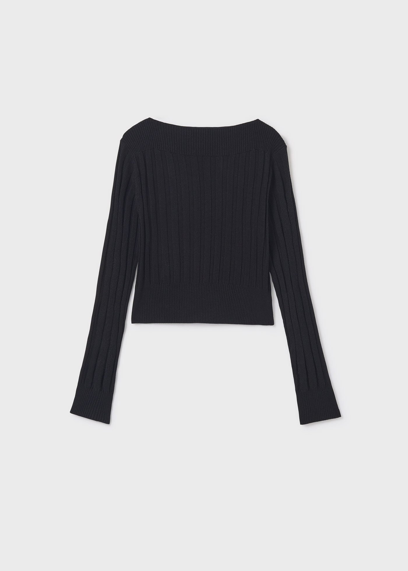 Girls detailed rib knit jumper