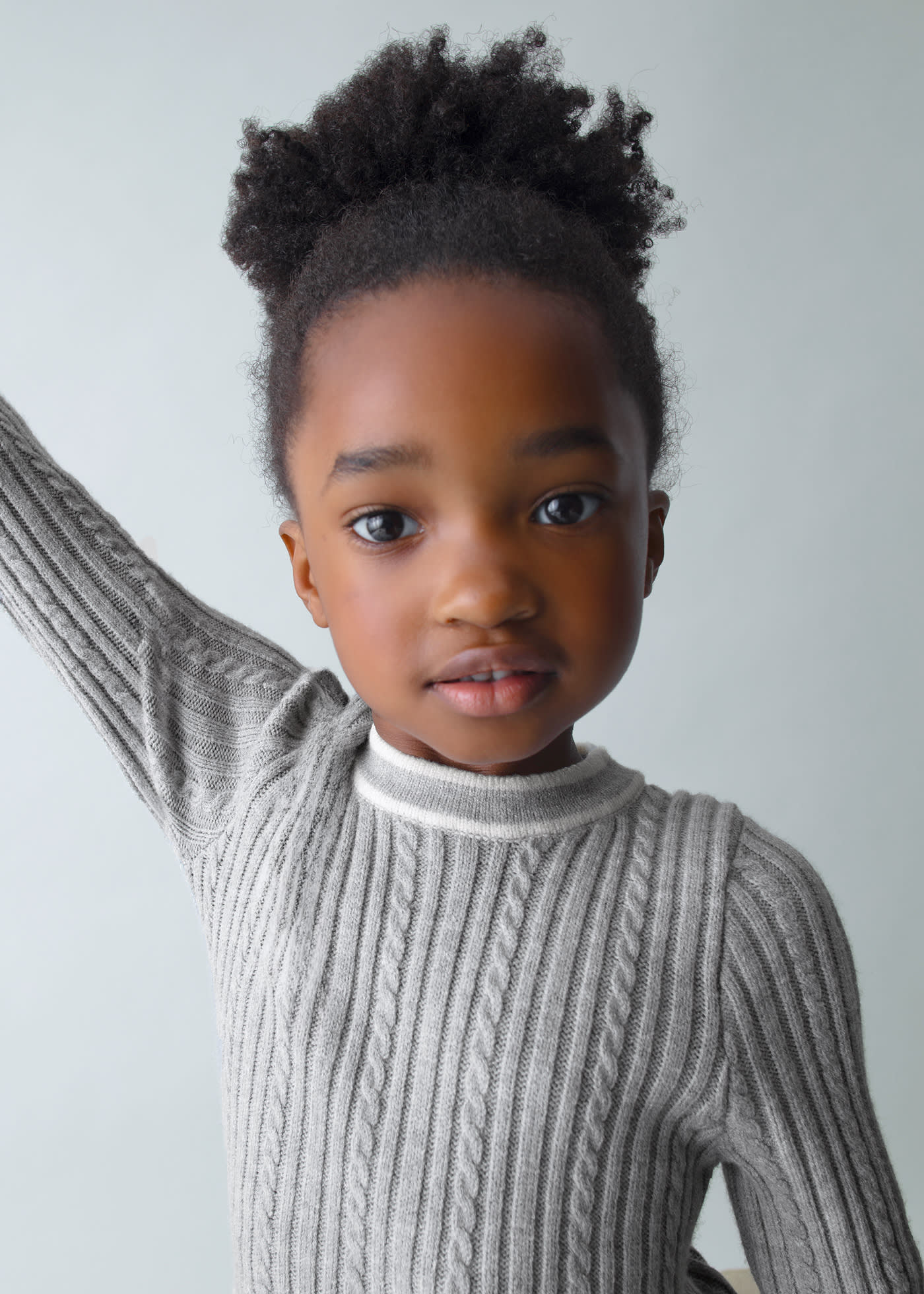 Girls knitted dress