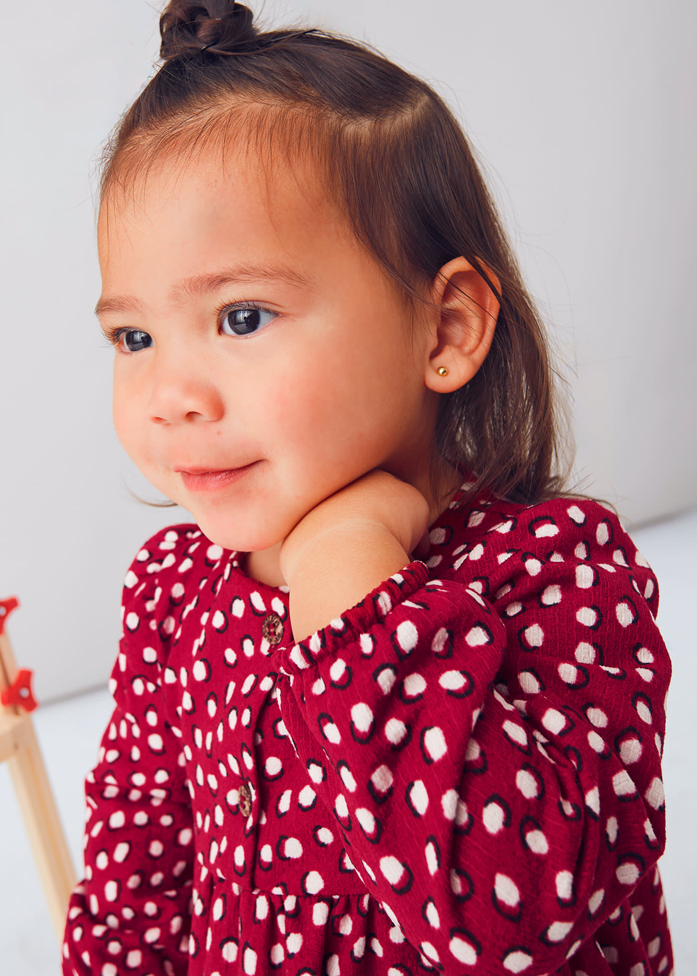 Kleid strukturiert Baby