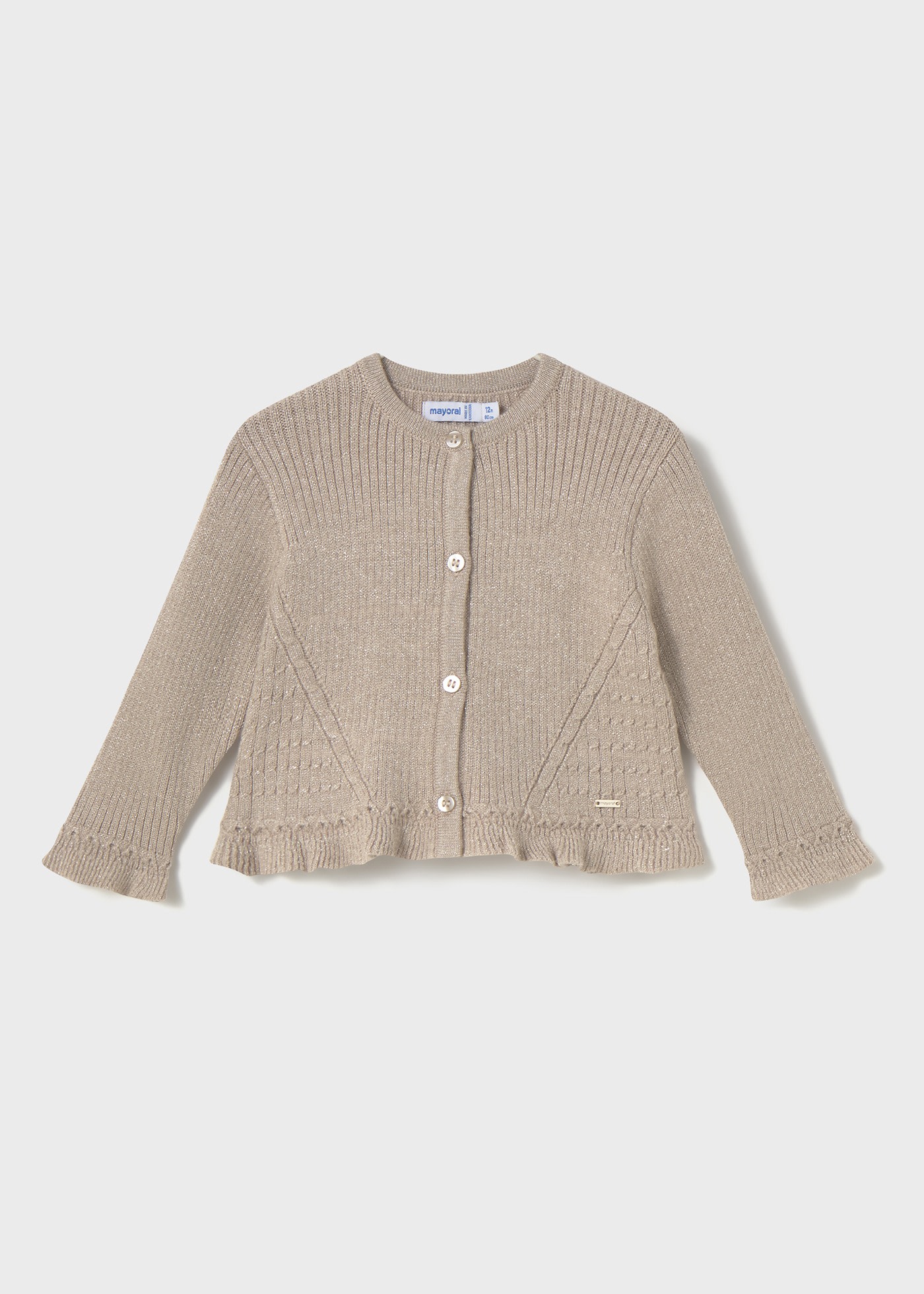 Strickjacke Volants Baby