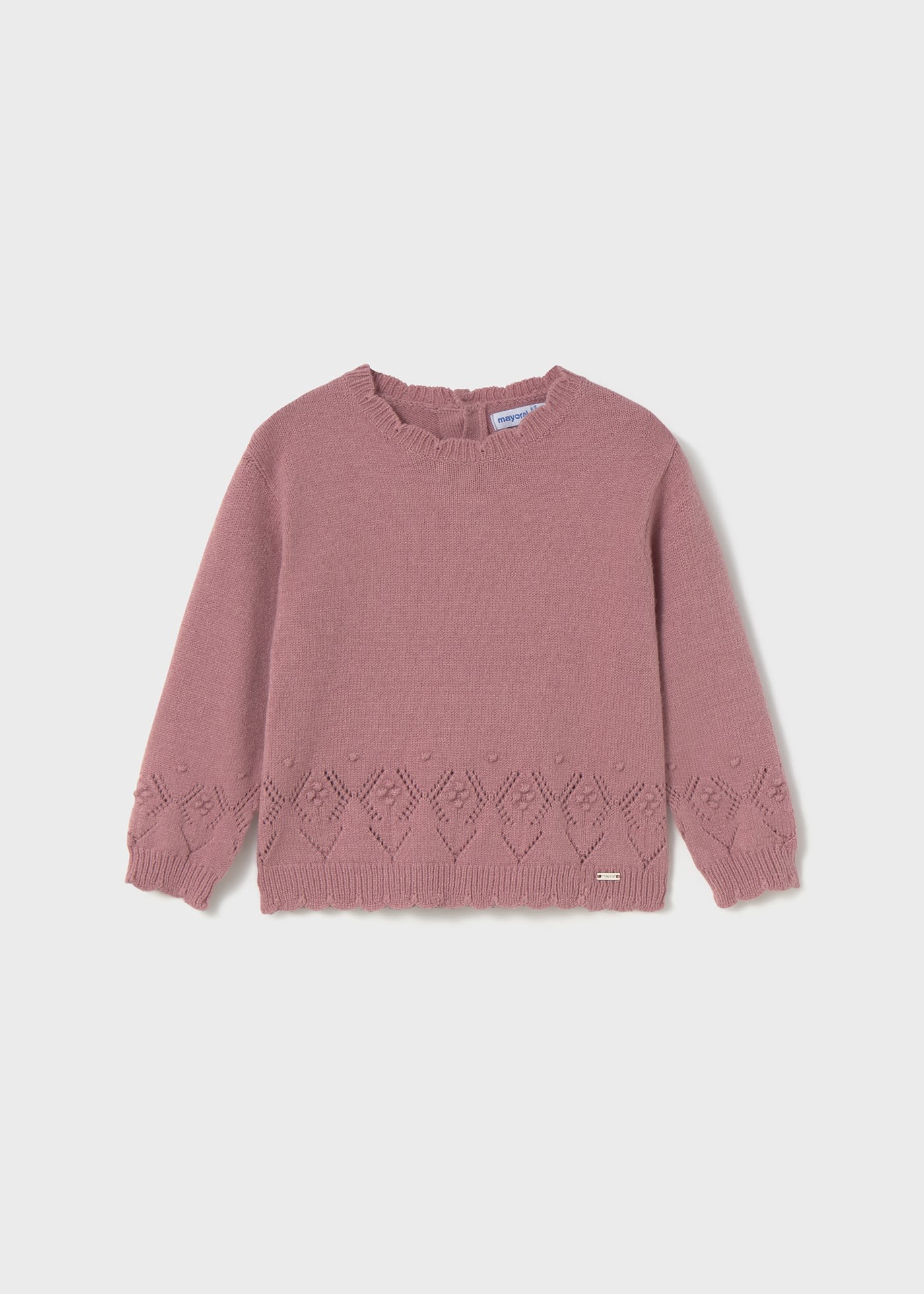 Maglione trafori neonata