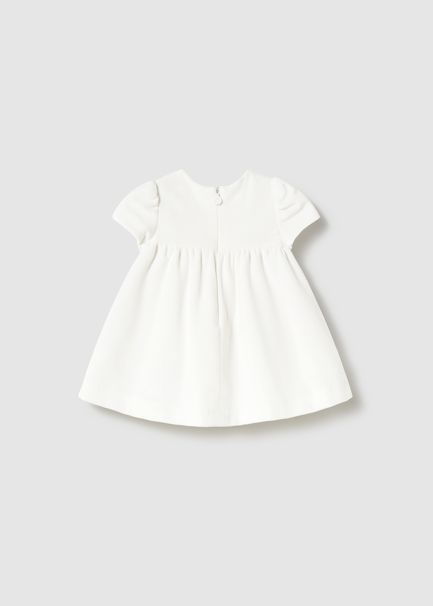 Vestido terciopelo recién nacida