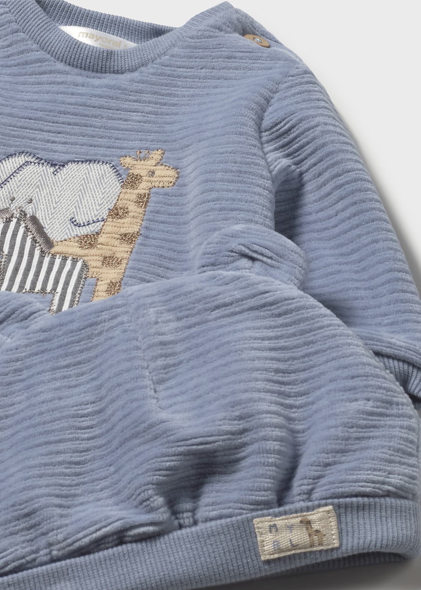 Newborn Boy 3-Piece Corduroy Set