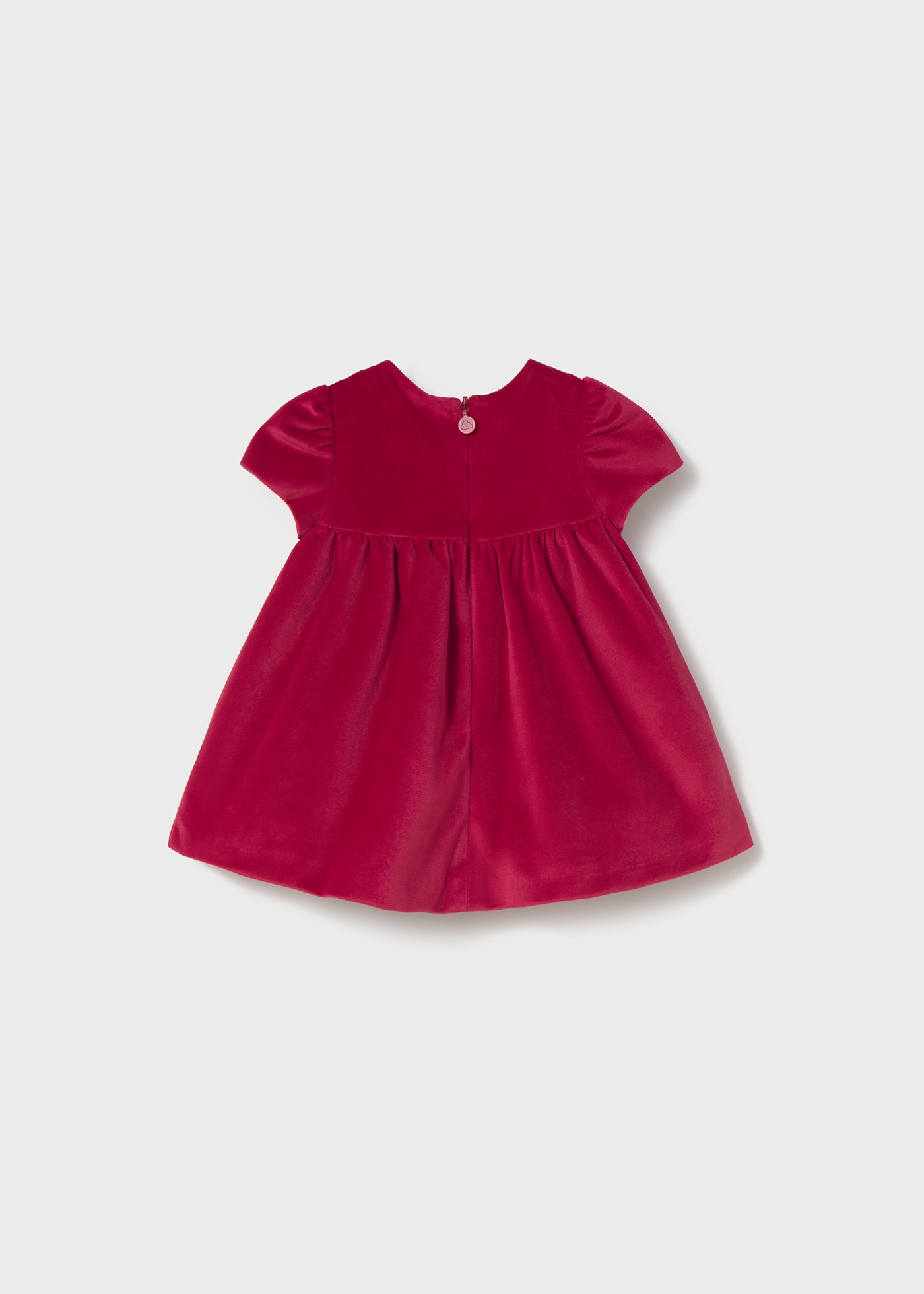Vestido terciopelo recién nacida