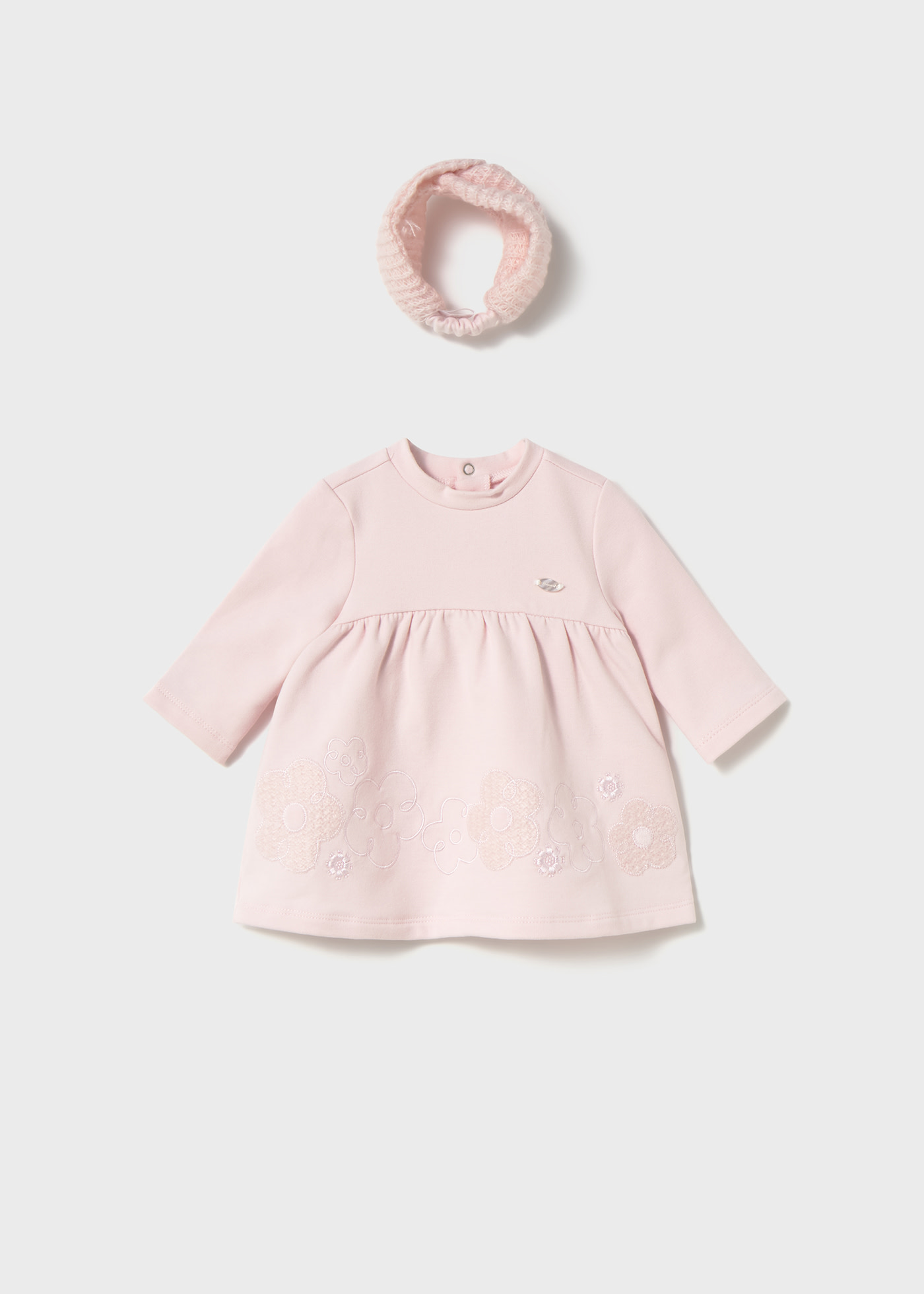Newborn dress with headband