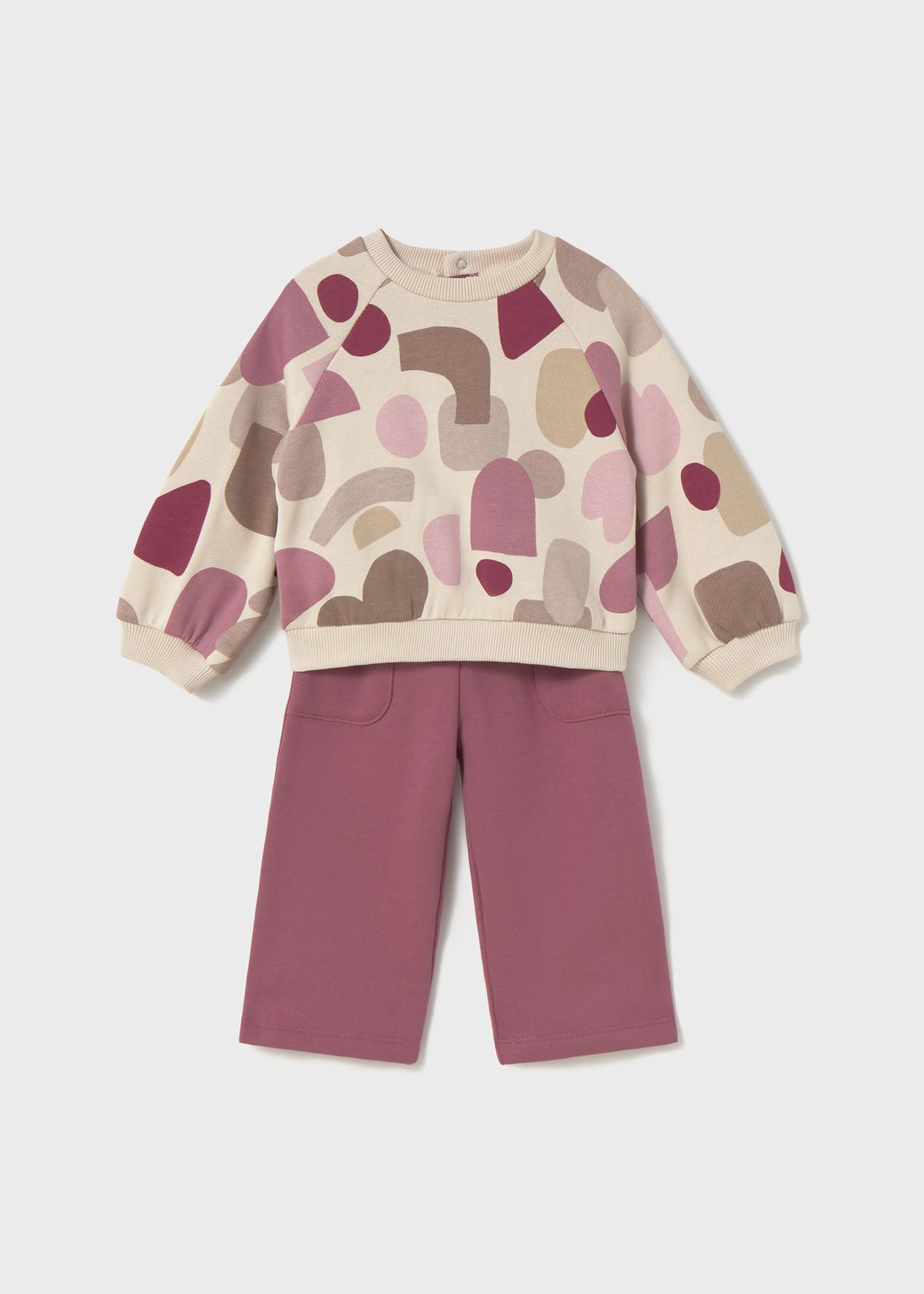 Chándal estampado unisex bebé