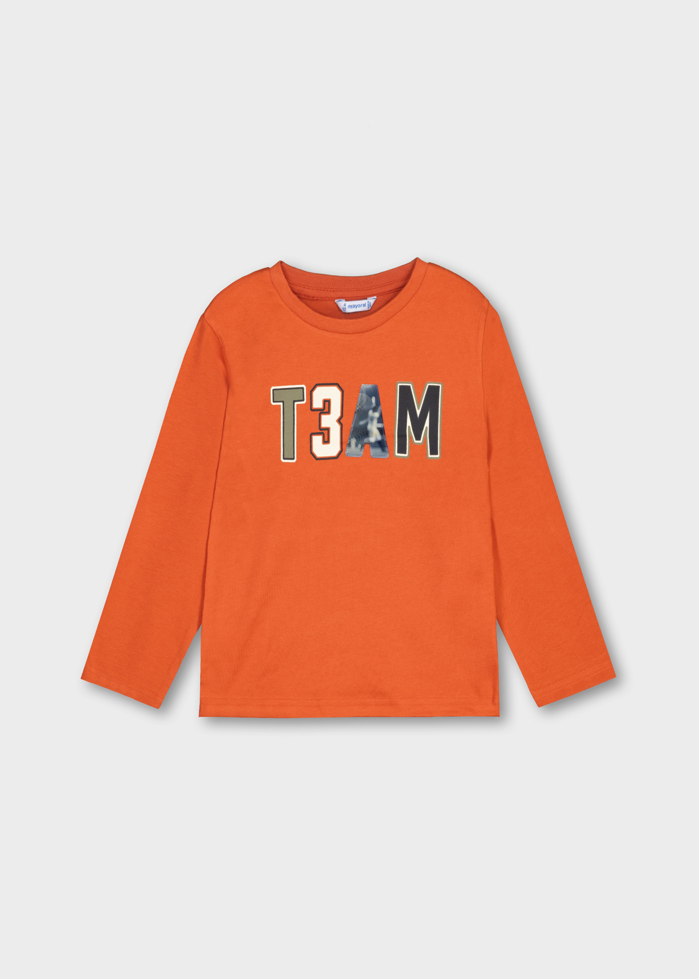 Playera letras lenticular niño