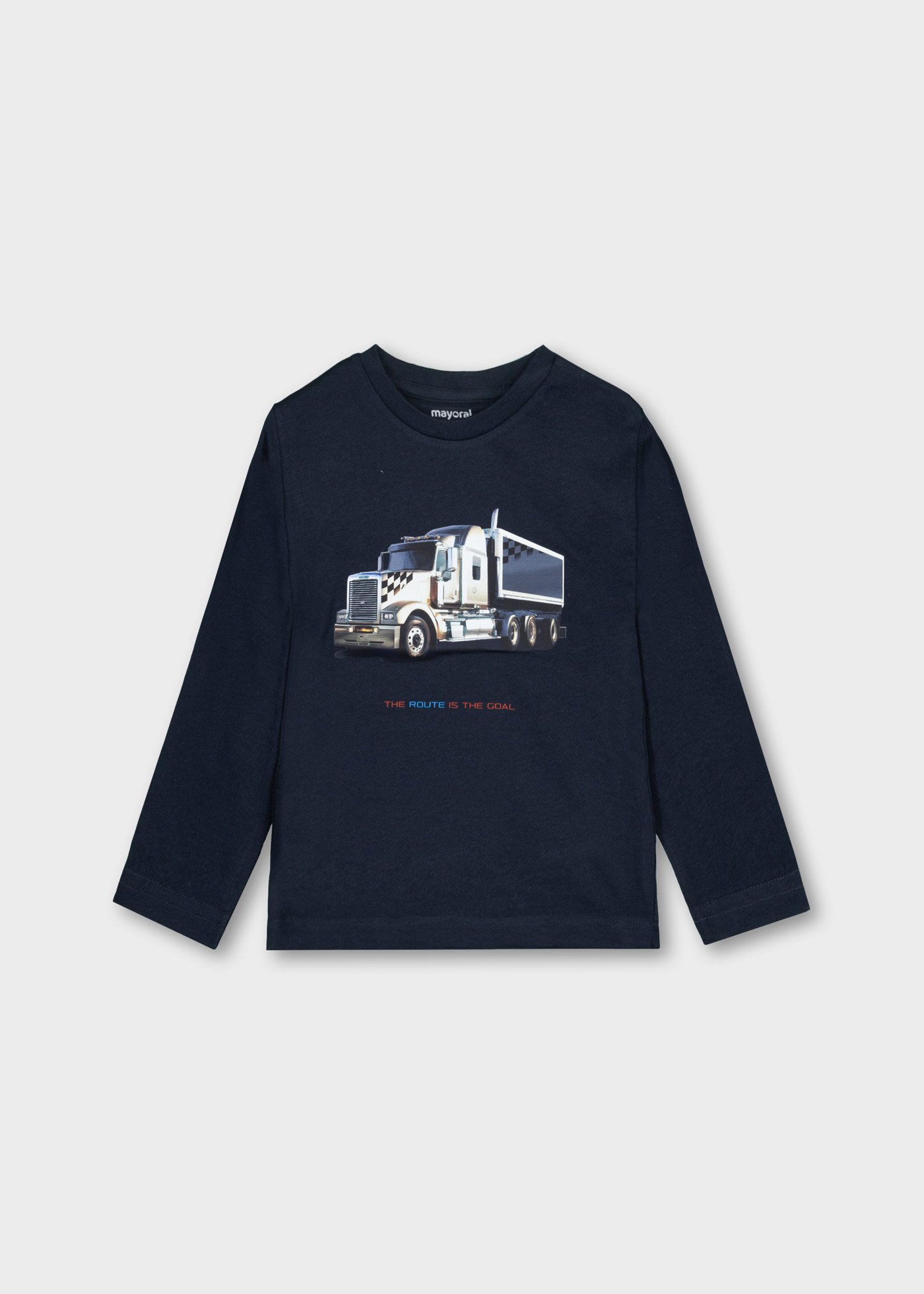 Boys long sleeved lorry shirt