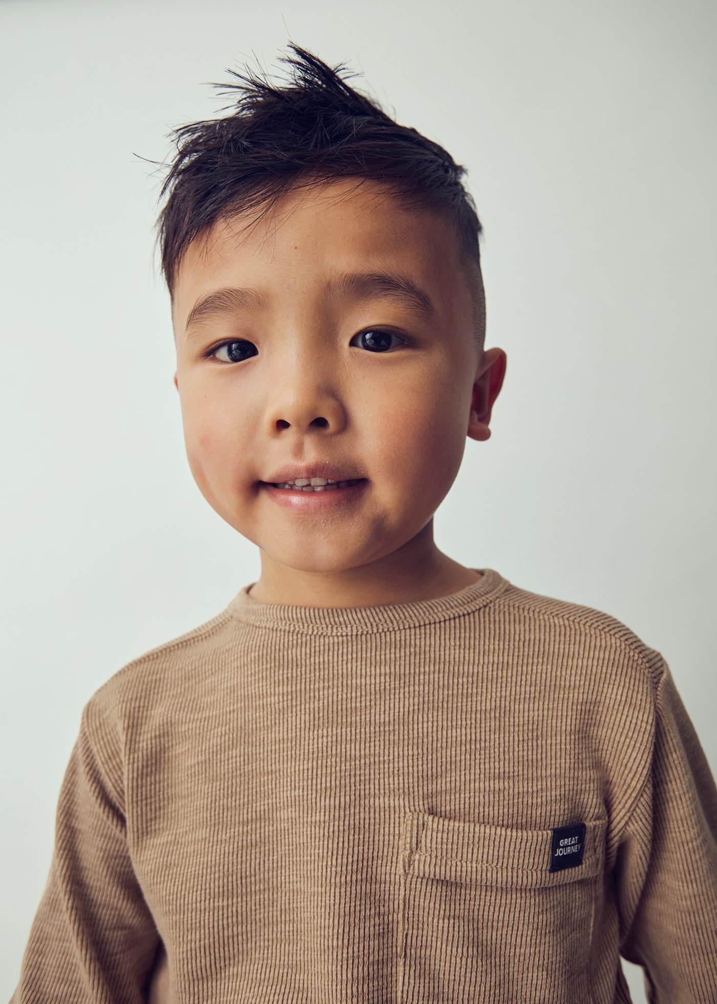 Boys plain long sleeved shirt