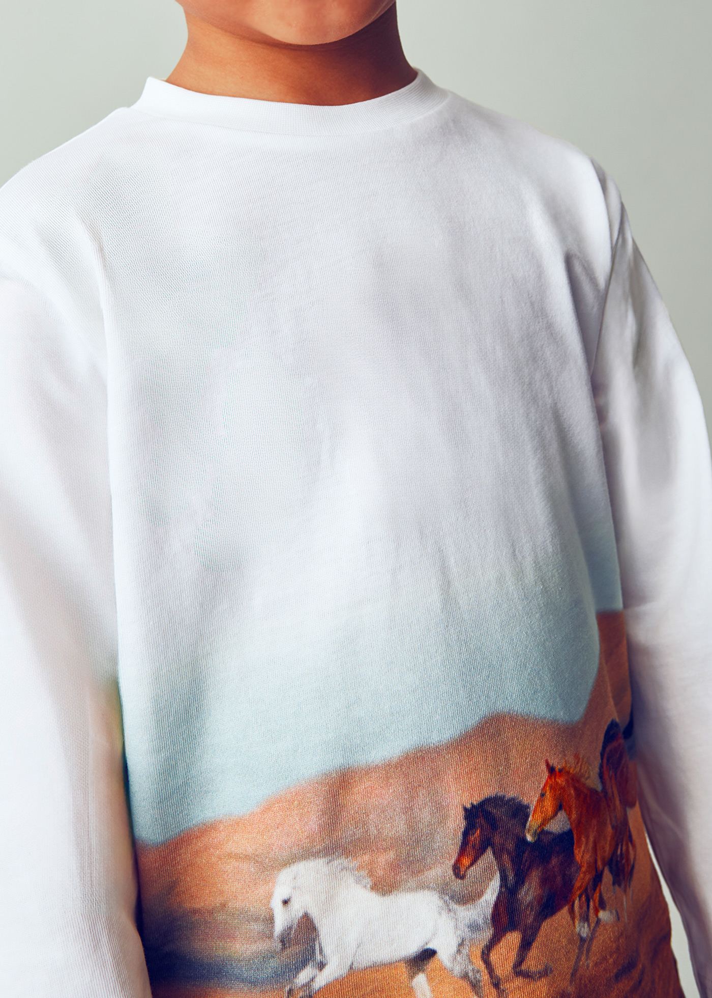 Boys scene print t-shirt