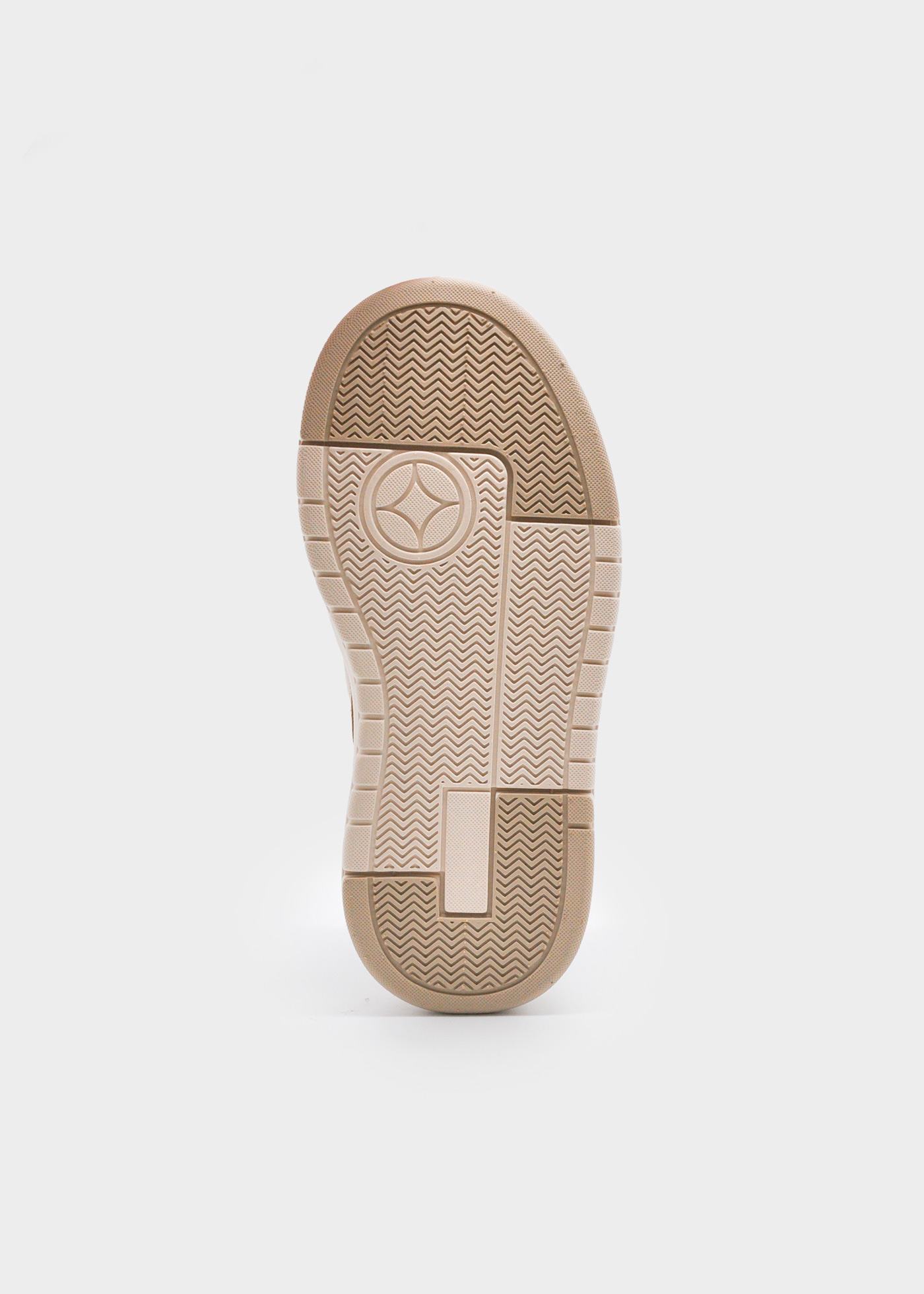 Bottines métallisées avec détails en fourrure fille