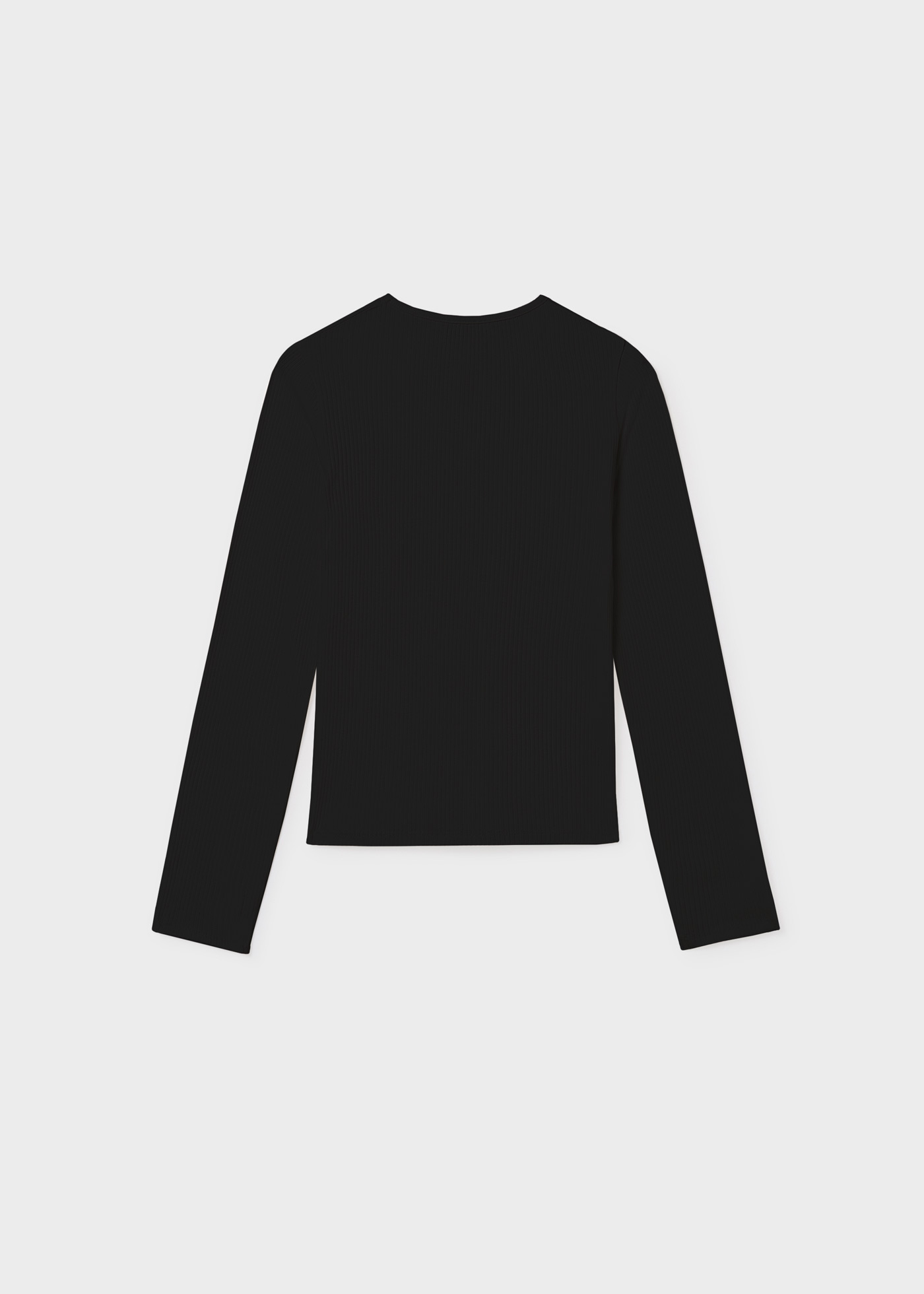 Girl Rib Knit T-Shirt