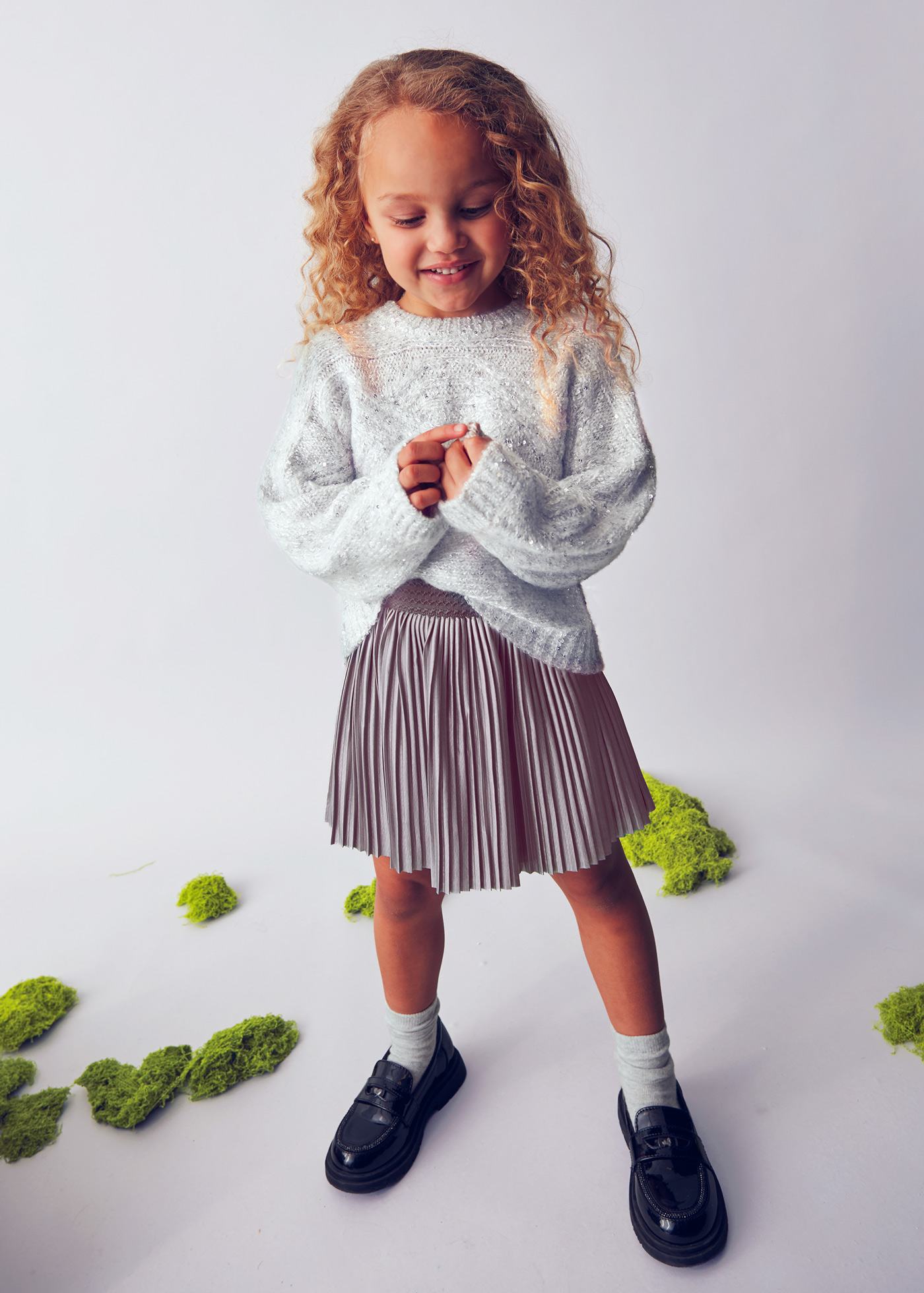 Girl Pleated Skirt