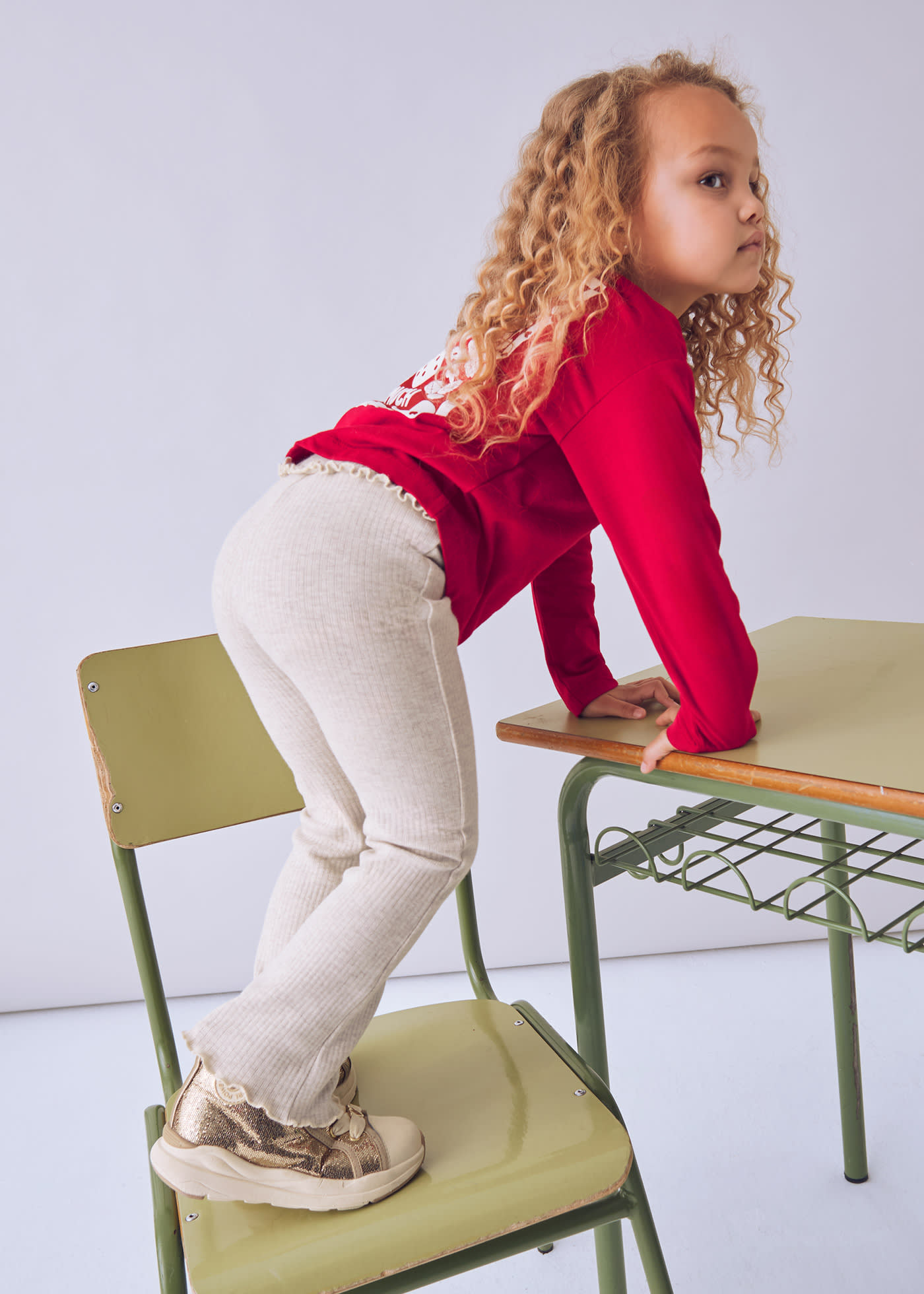 Leggings flare bambina