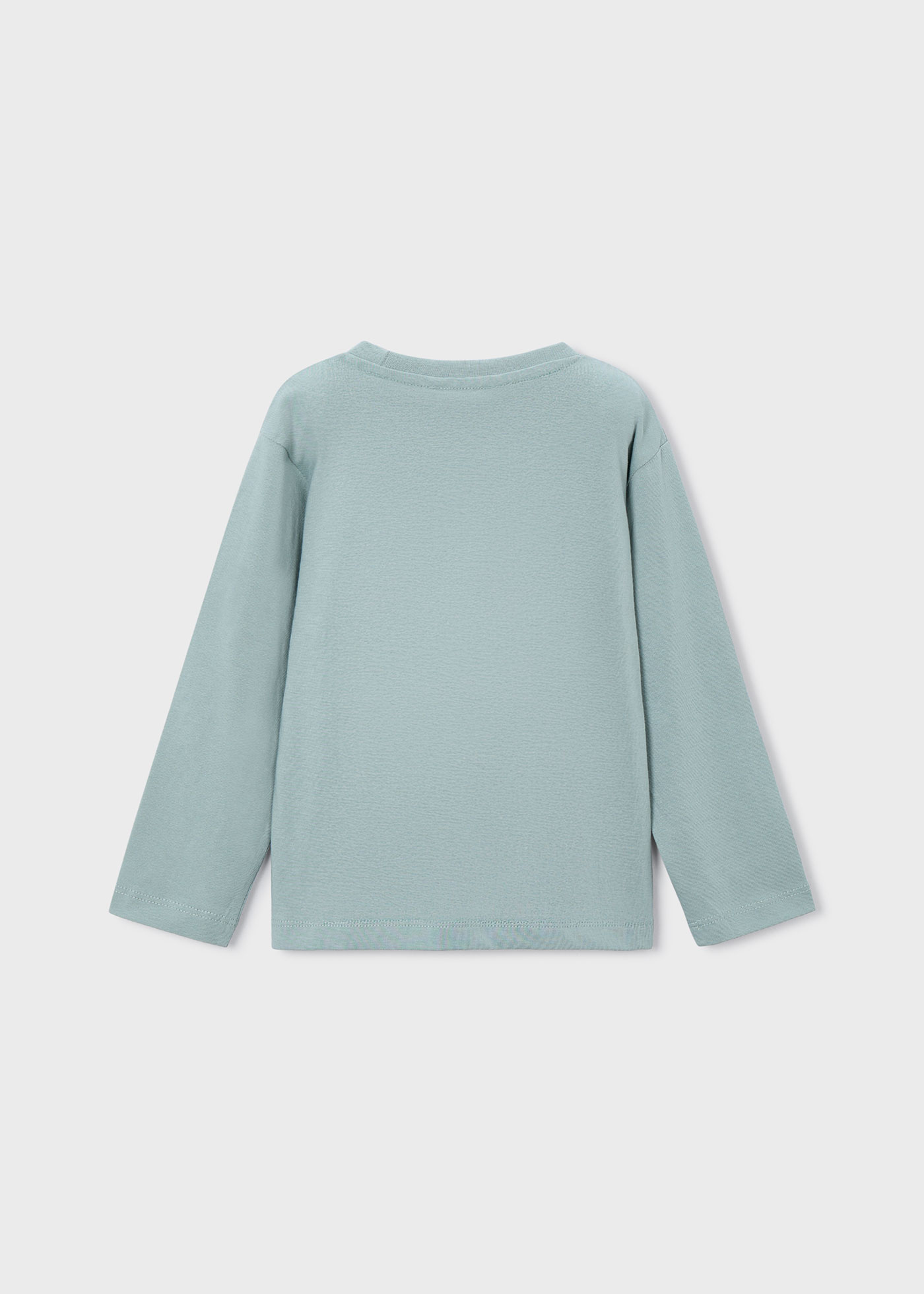 Camiseta letras básica niño