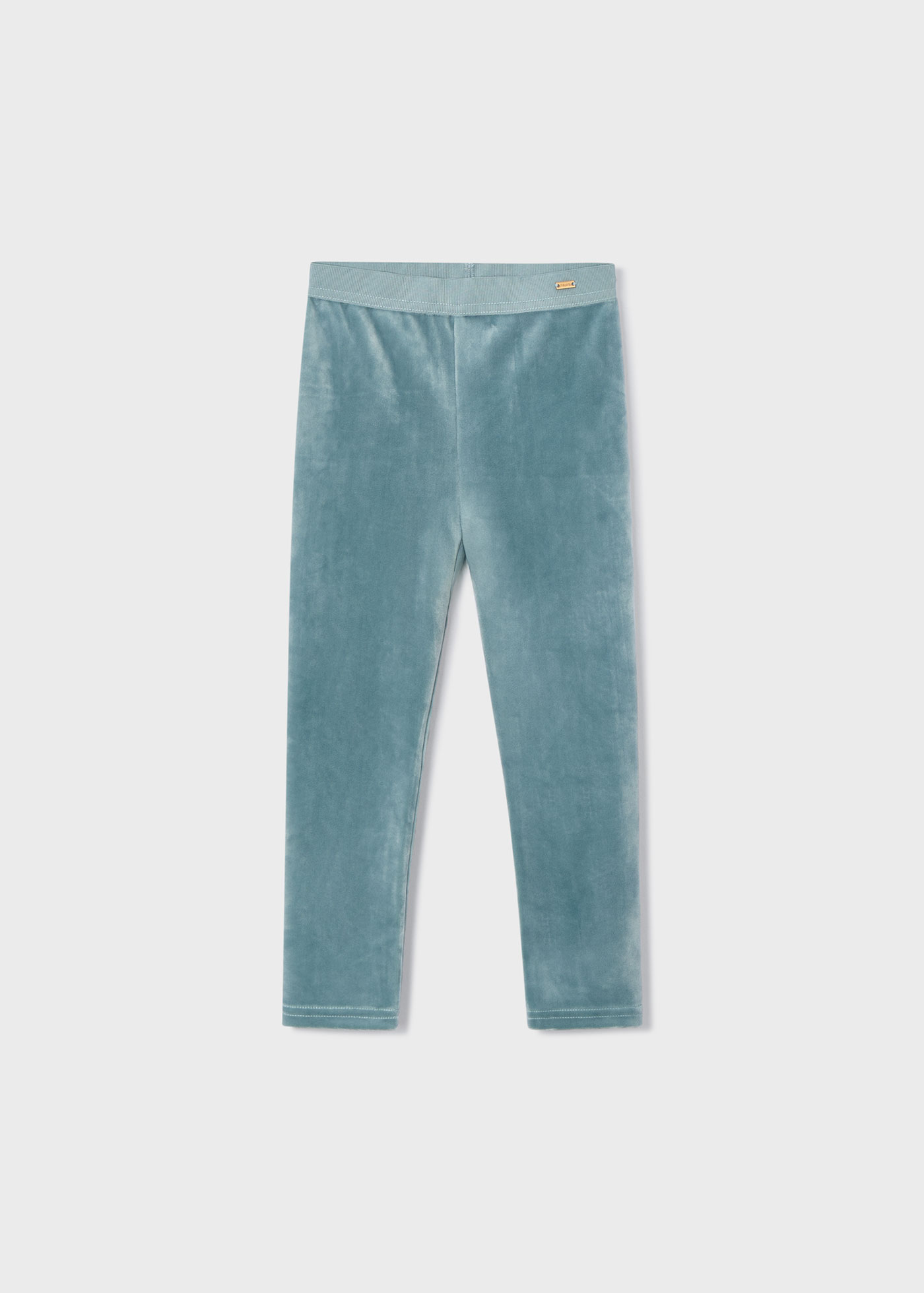 Leggings basique en velours fille
