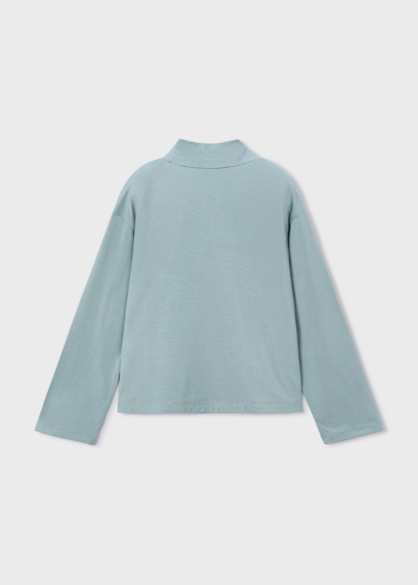Playera cuello semi alto niña