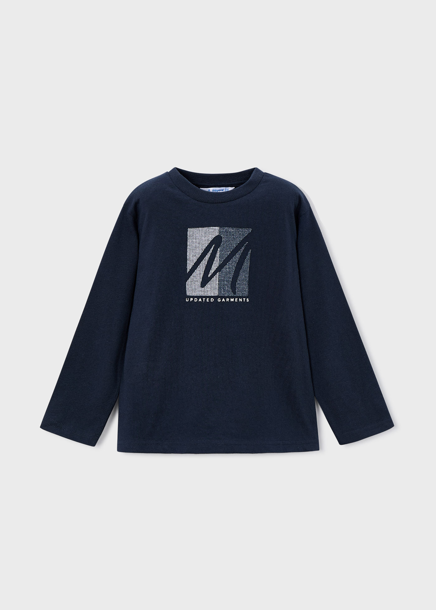 Boy Applique Printed T-Shirt