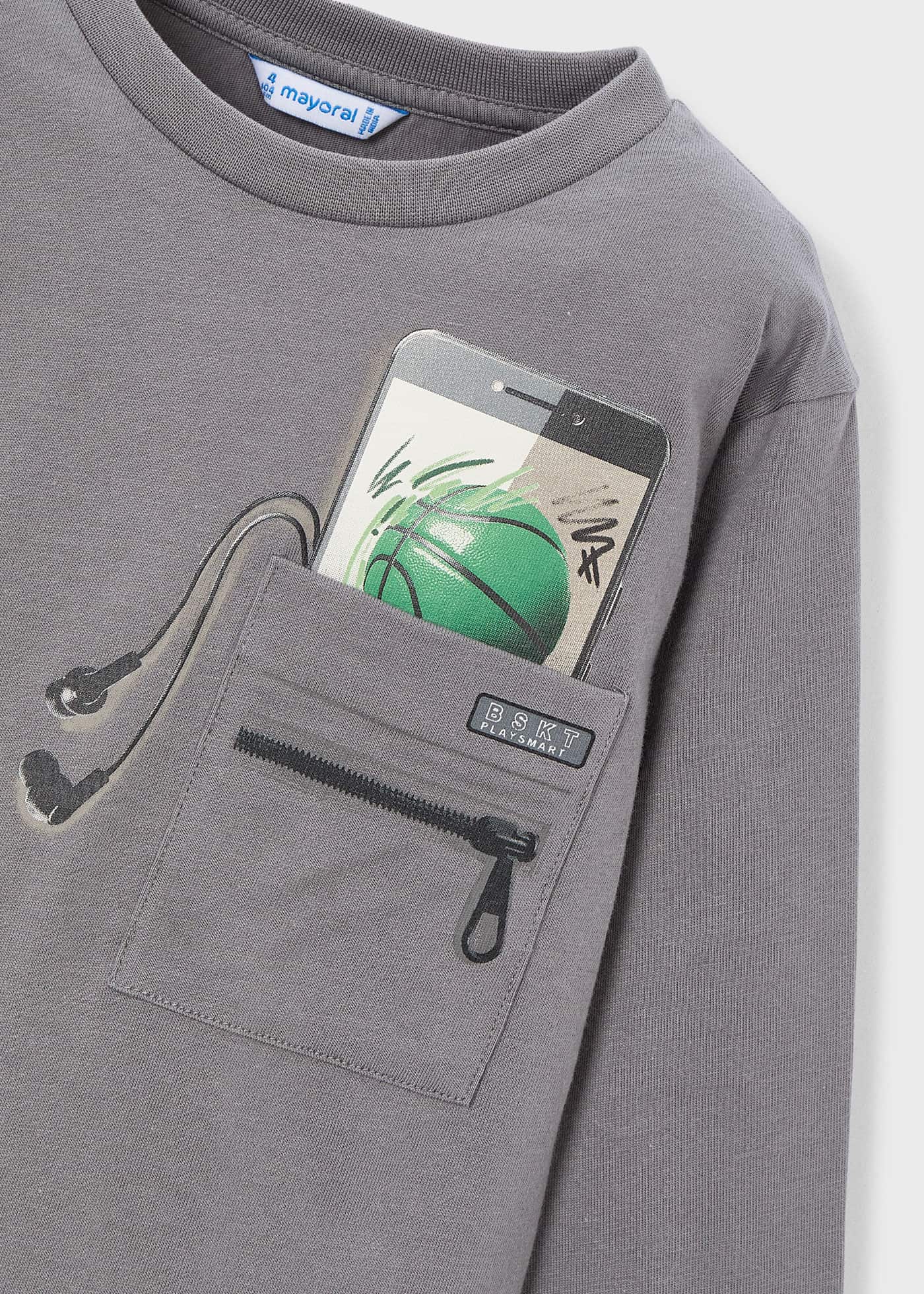 Camisola serigrafia menino