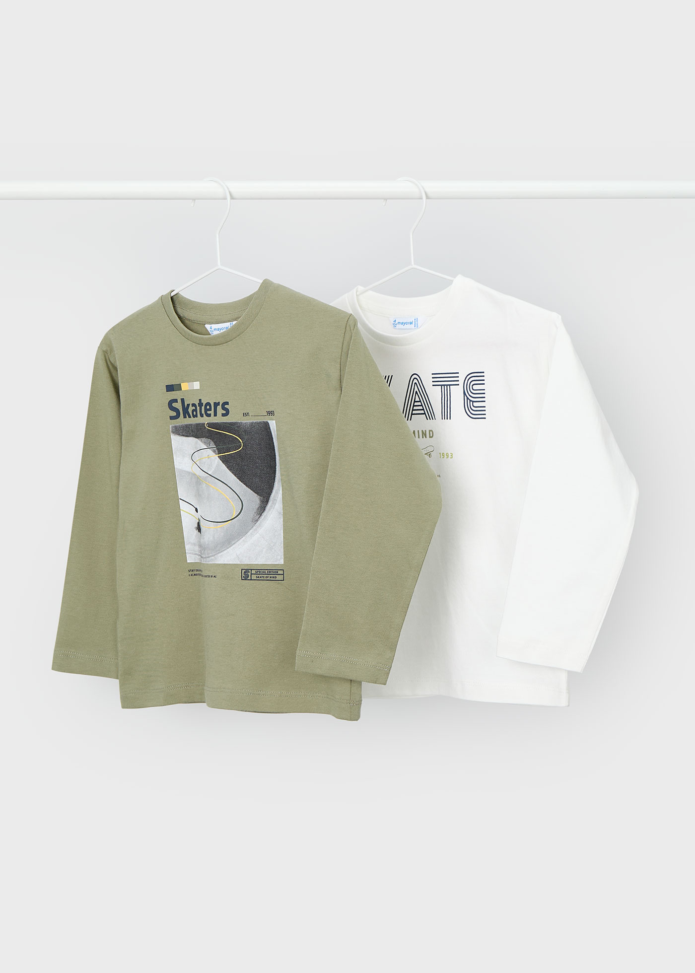 Pack 2 camisolas skate menino