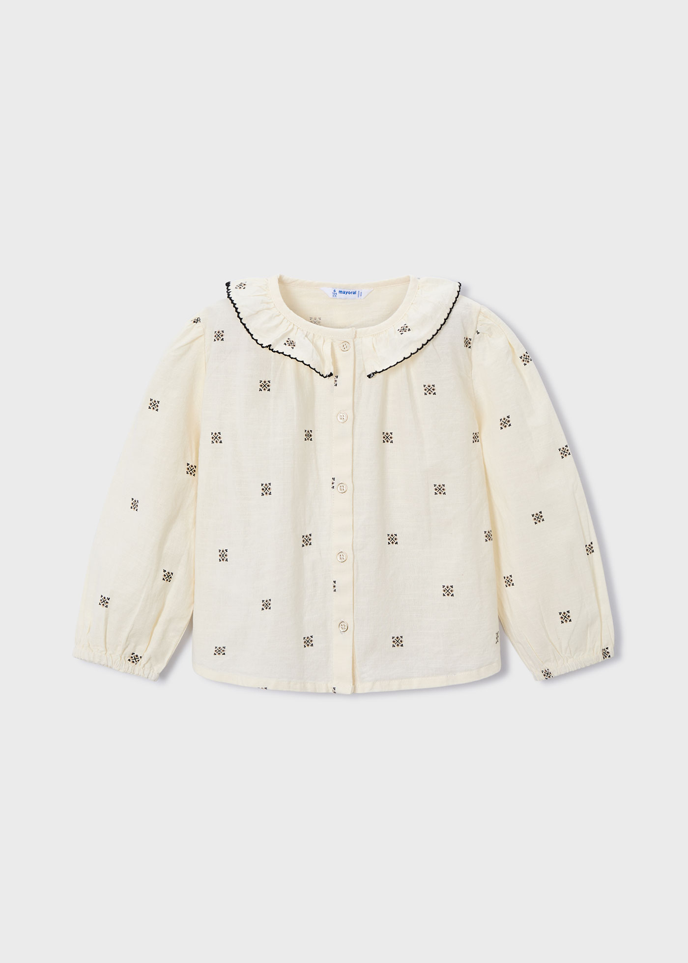 Bluse gemustert Mädchen