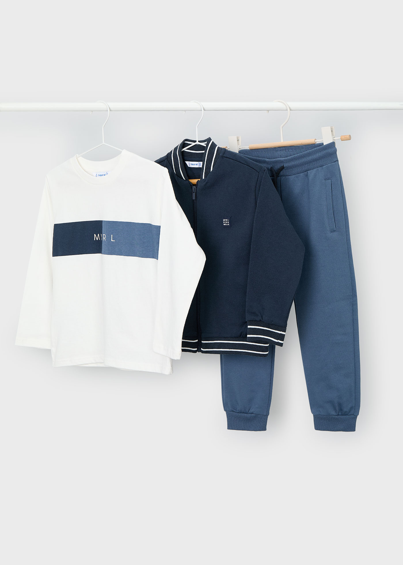 Boys 3 piece bomber jacket tracksuit