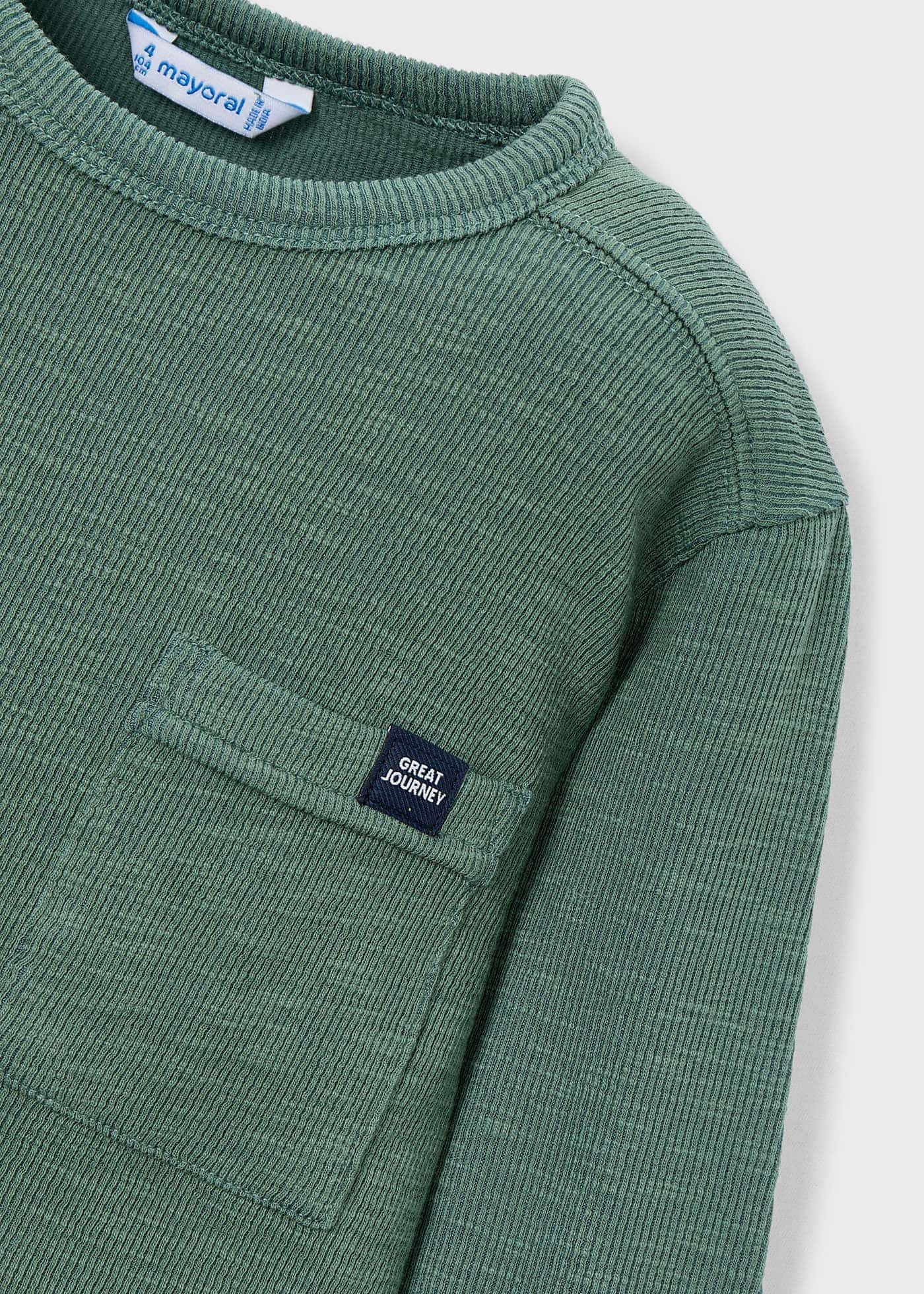 Boys plain long sleeved shirt